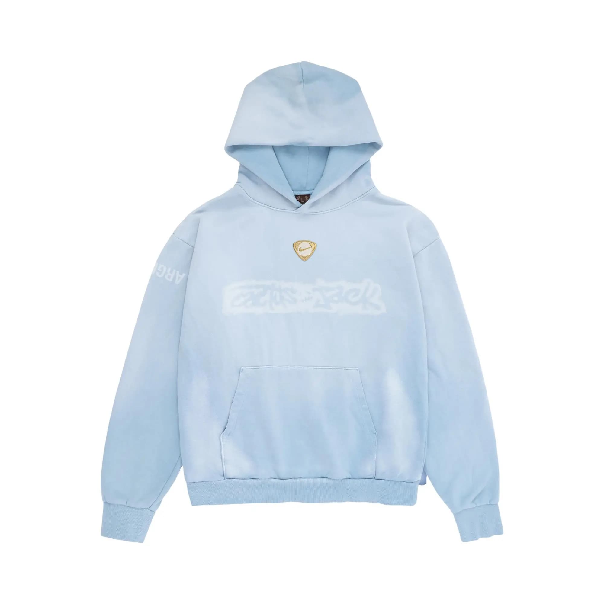 Cactus Jack by Travis Scott x Nike Argentina Total 90 Hoodie 'Blue' by Travis Scott