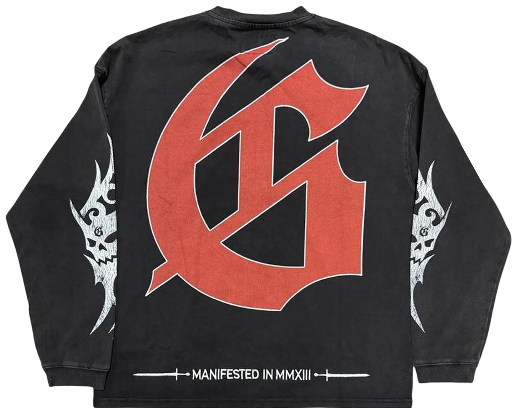 Godspeed Sea Sick Long-Sleeve T-Shirt 'Black Wash' 2