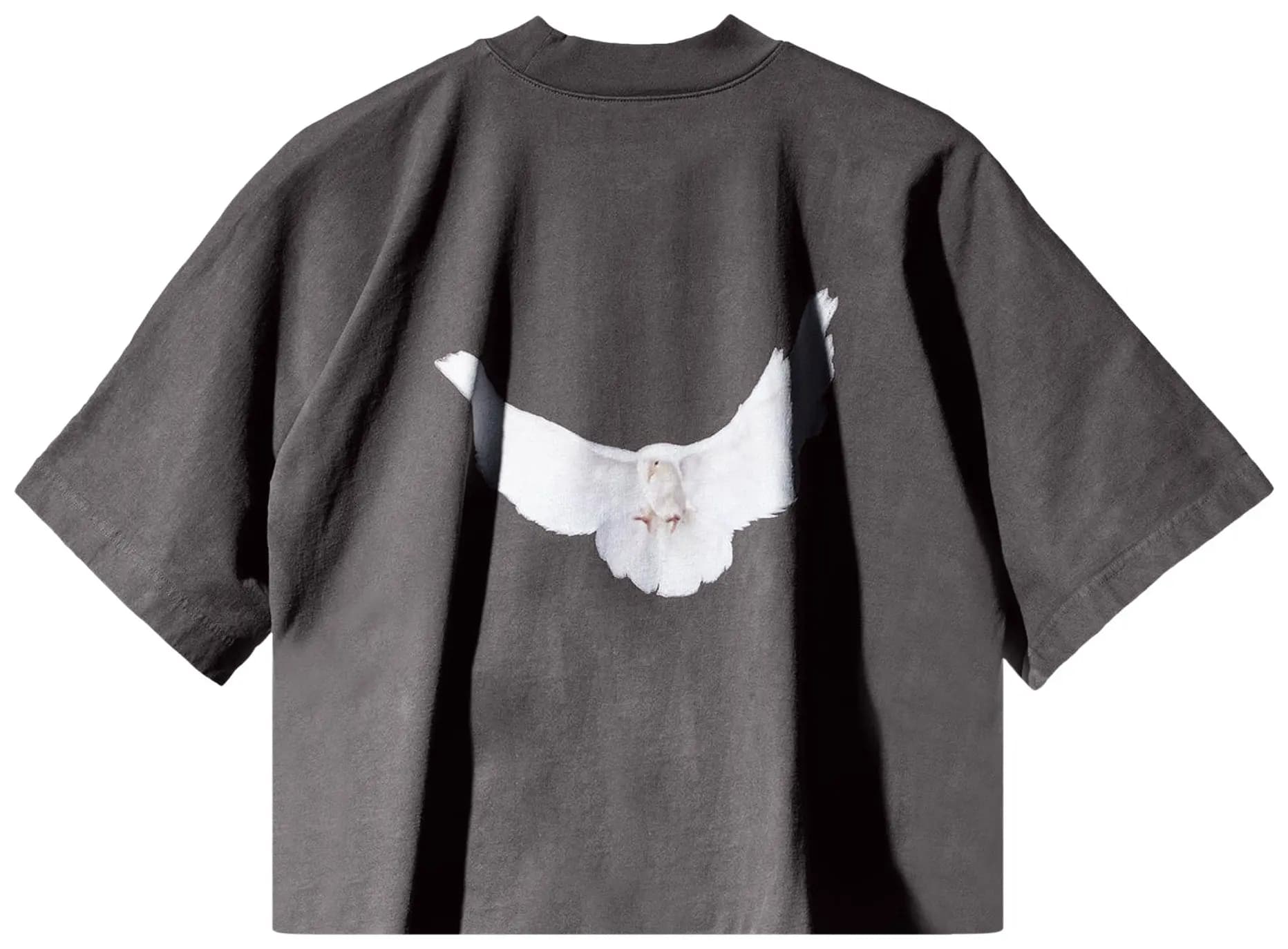 Yeezy Gap Engineered by Balenciaga Dove No Seam Tee 'Dark Grey' 2