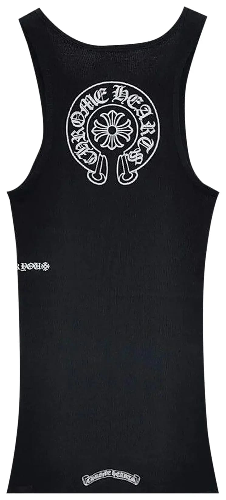 Chrome Hearts Horseshoe Logo Tank Top 'Black' 2