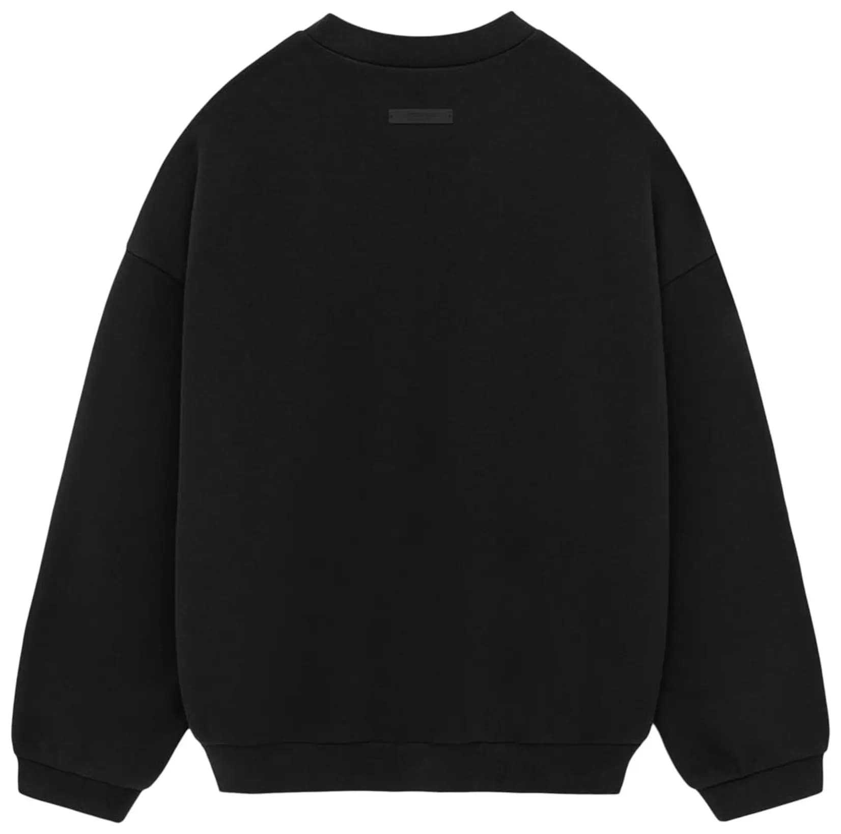 Fear of God Essentials Fleece Crewneck 'Black' 2