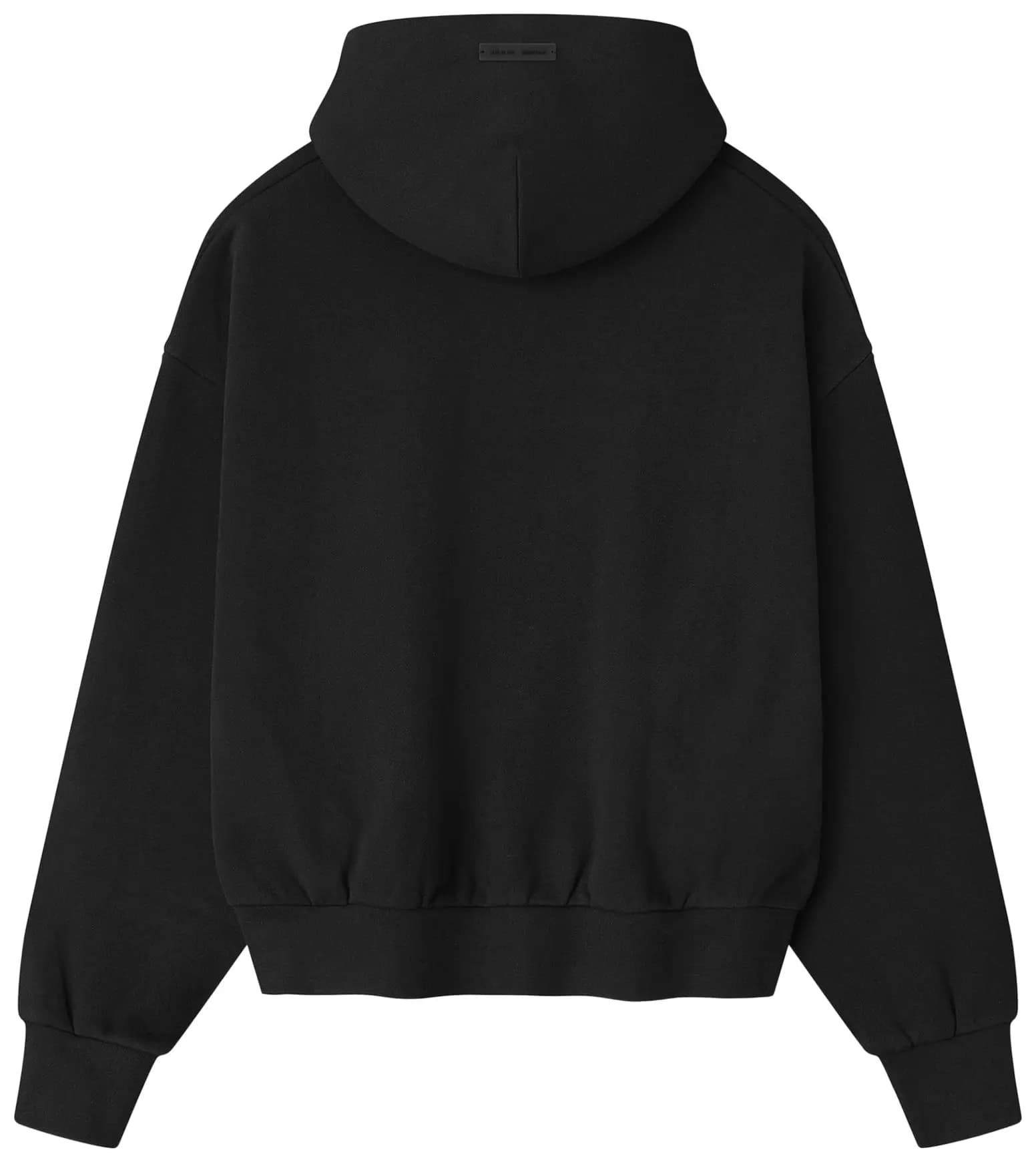 Fear of God Essentials Classic Fleece Hoodie 'Vintage Black' 2