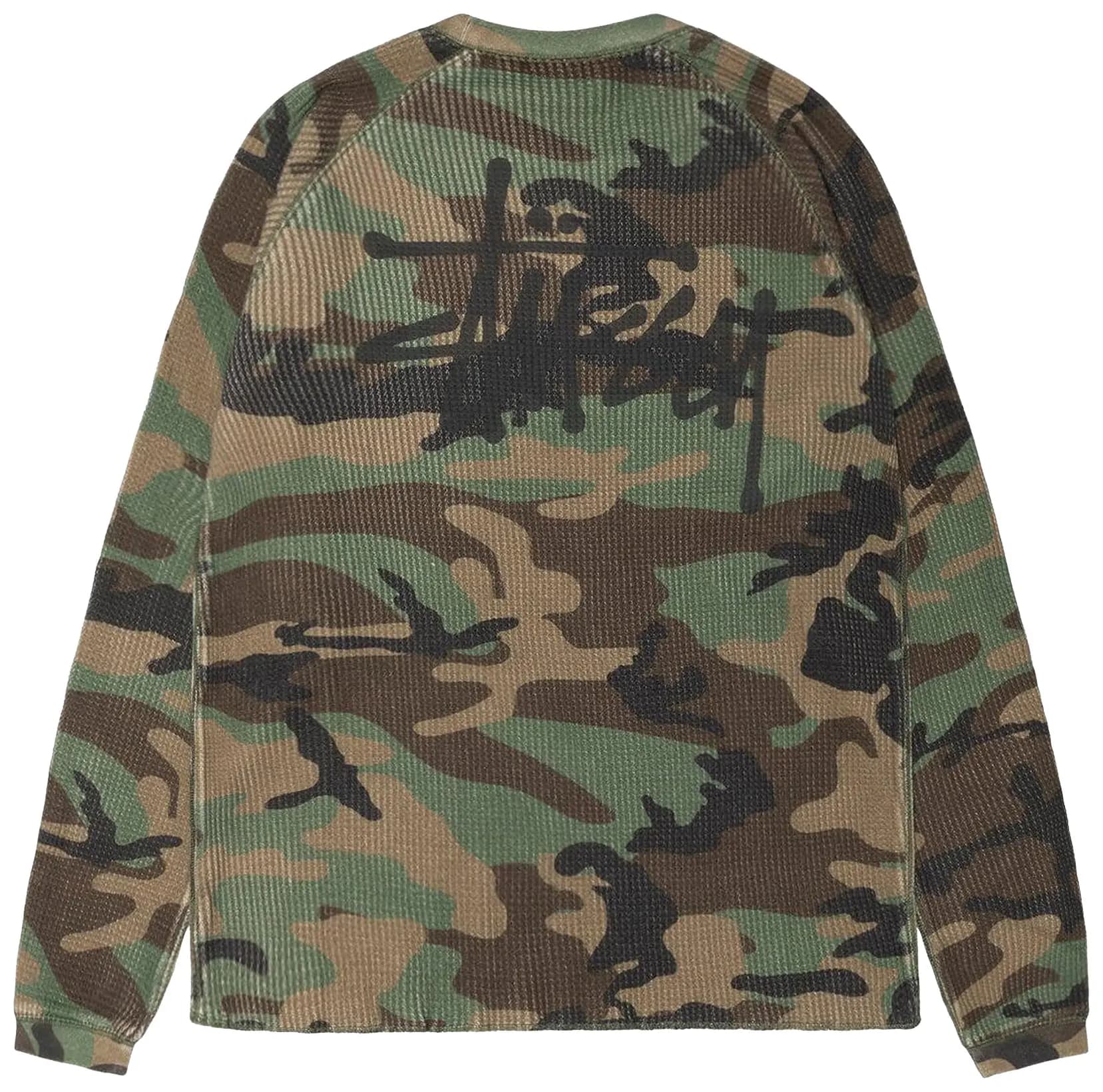 Stussy Basic Thermal 'Woodland Camo' 2