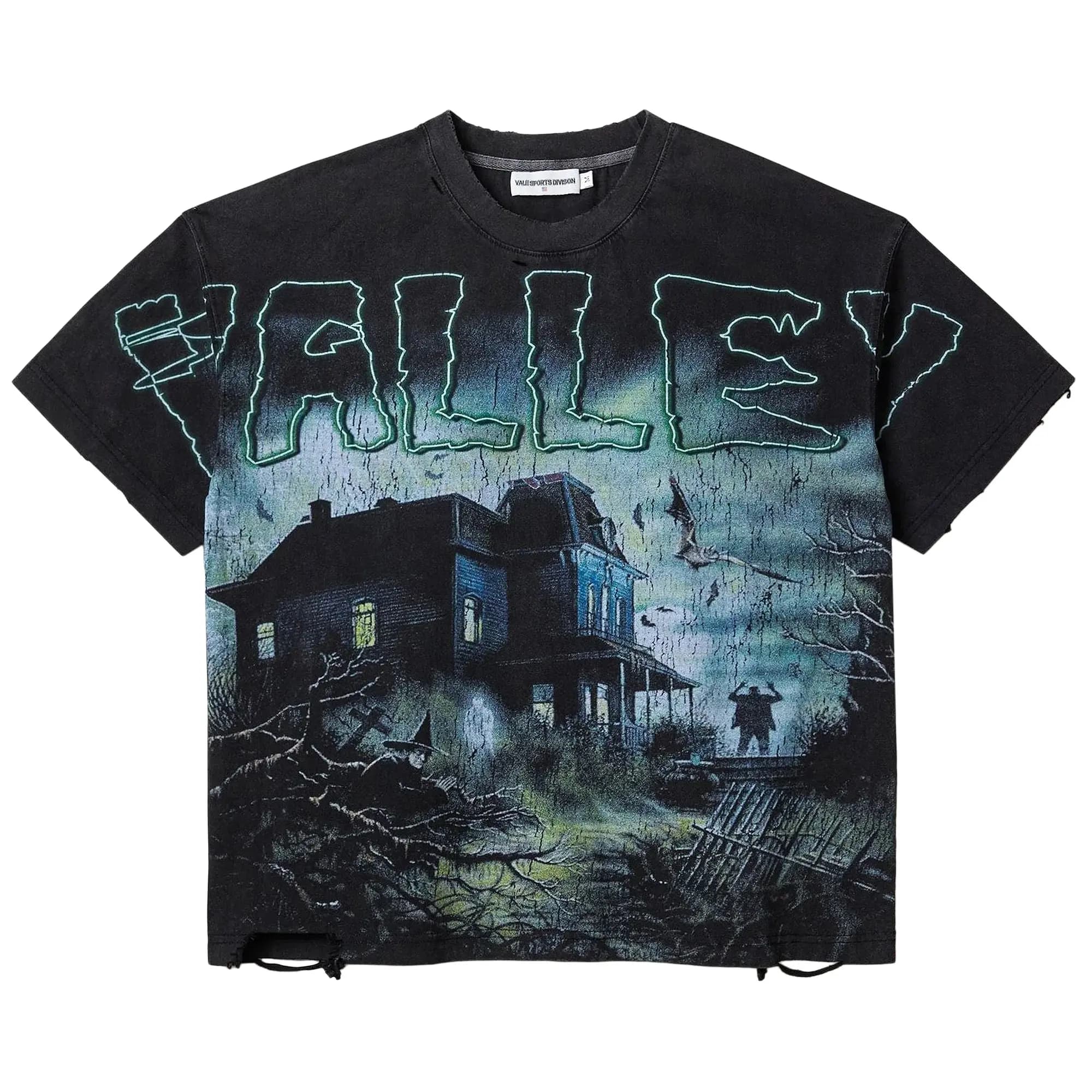 Vale Forever Horror Tee 'Black/Green' by Vale Forever