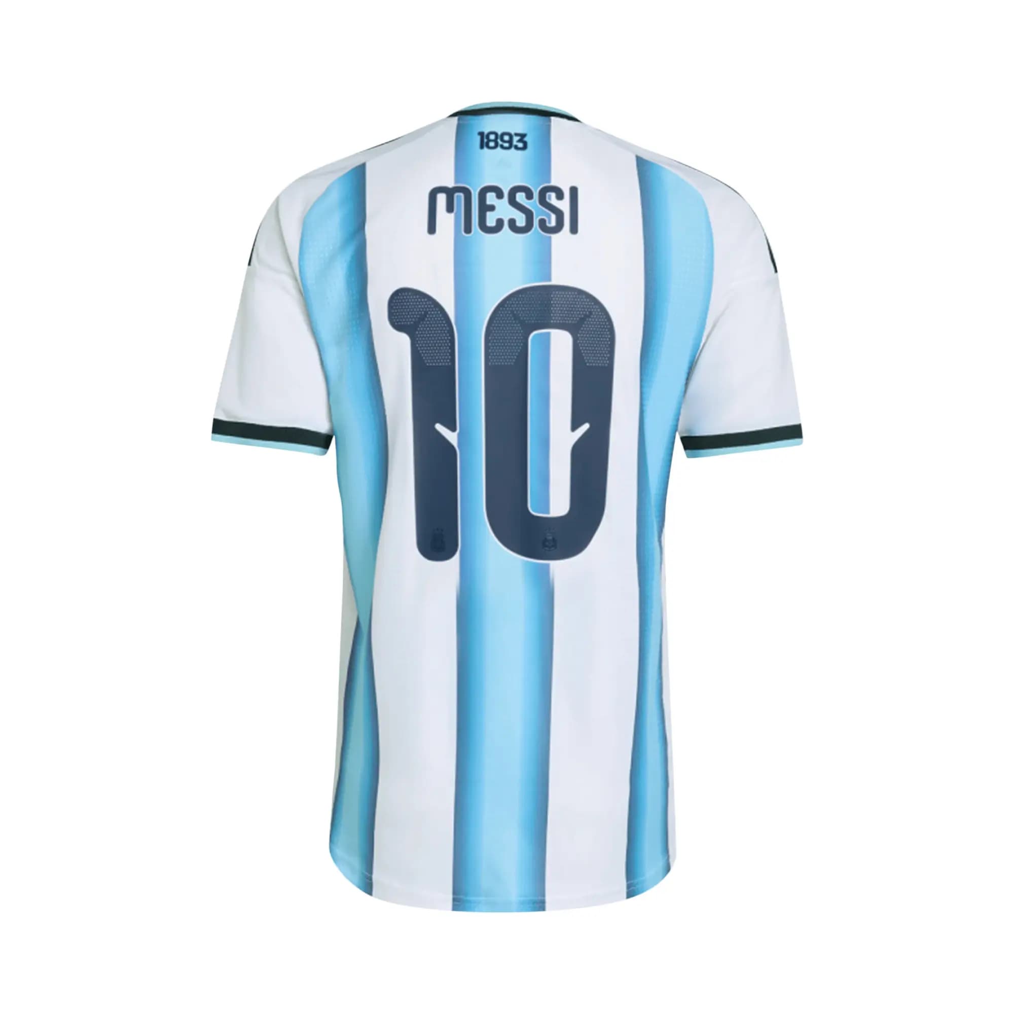 Adidas Argentina 26 Home Messi Authentic Jersey 'White/Ice Blue/Light Blue' 2