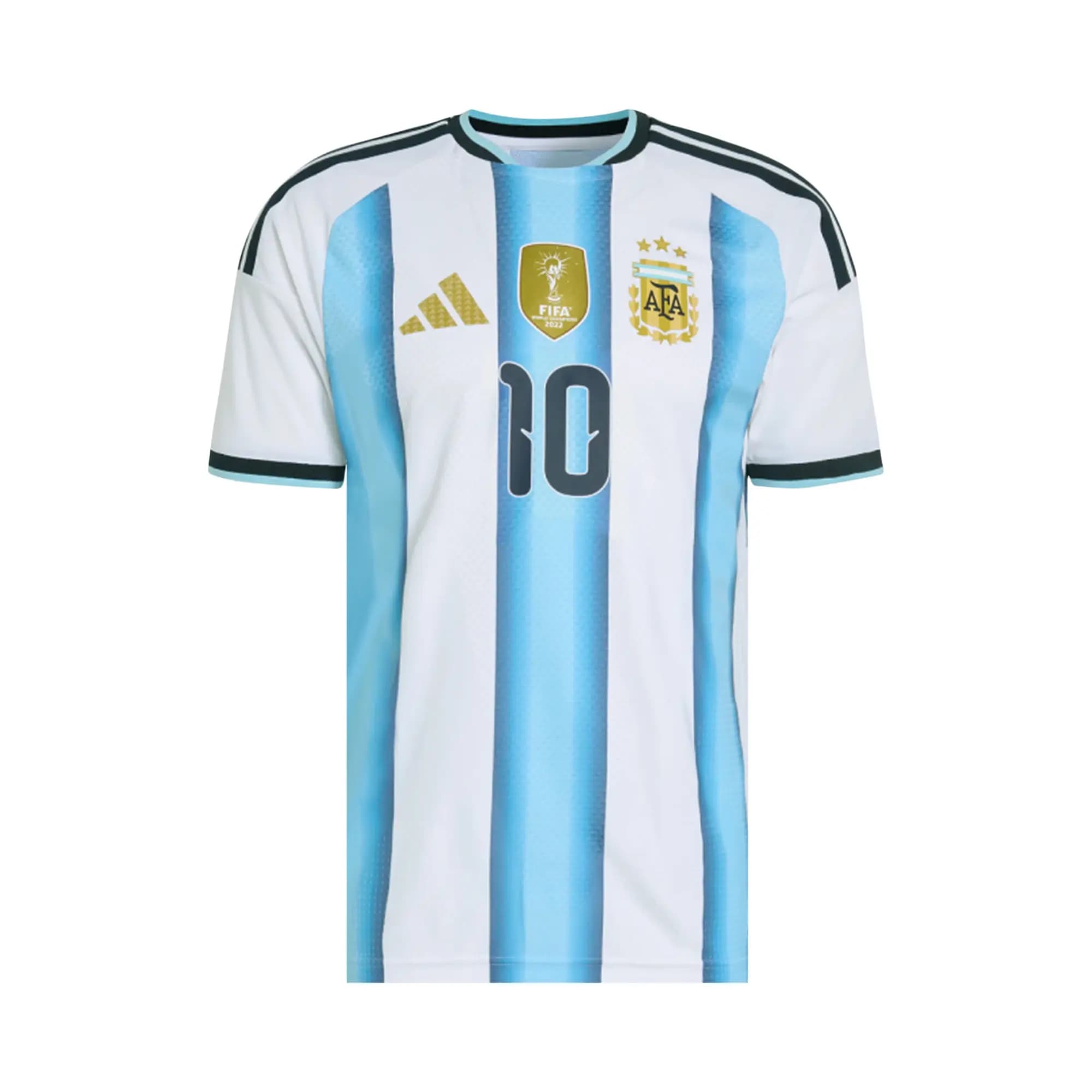 Adidas Argentina 26 Home Messi Authentic Jersey 'White/Ice Blue/Light Blue' by Adidas