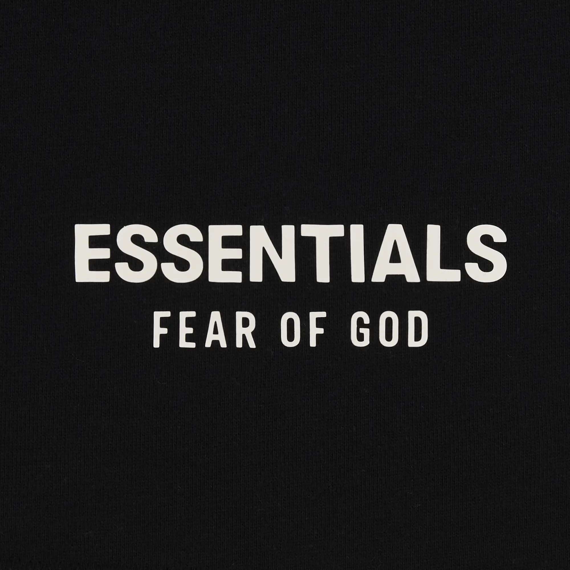 Fear of God Essentials Classic Sweatshort 'Jet Black' 3