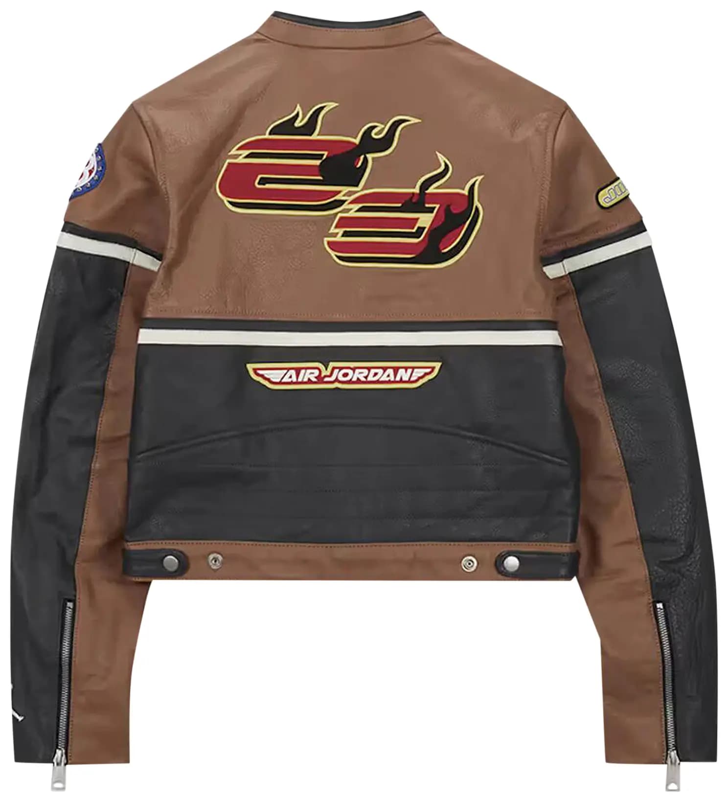 Cactus Jack by Travis Scott x Travis Scott Cactus Jack Leather Jacket 'Archaeo Brown' 2