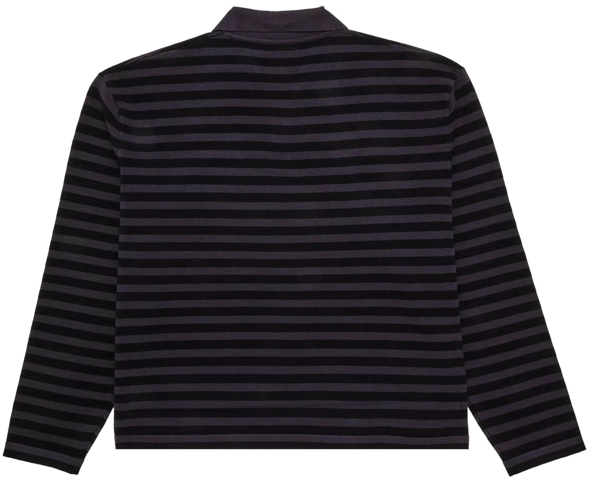 HOUSE OF ERRORS Knitted Peeping Rugby 'Black/Grey' 2