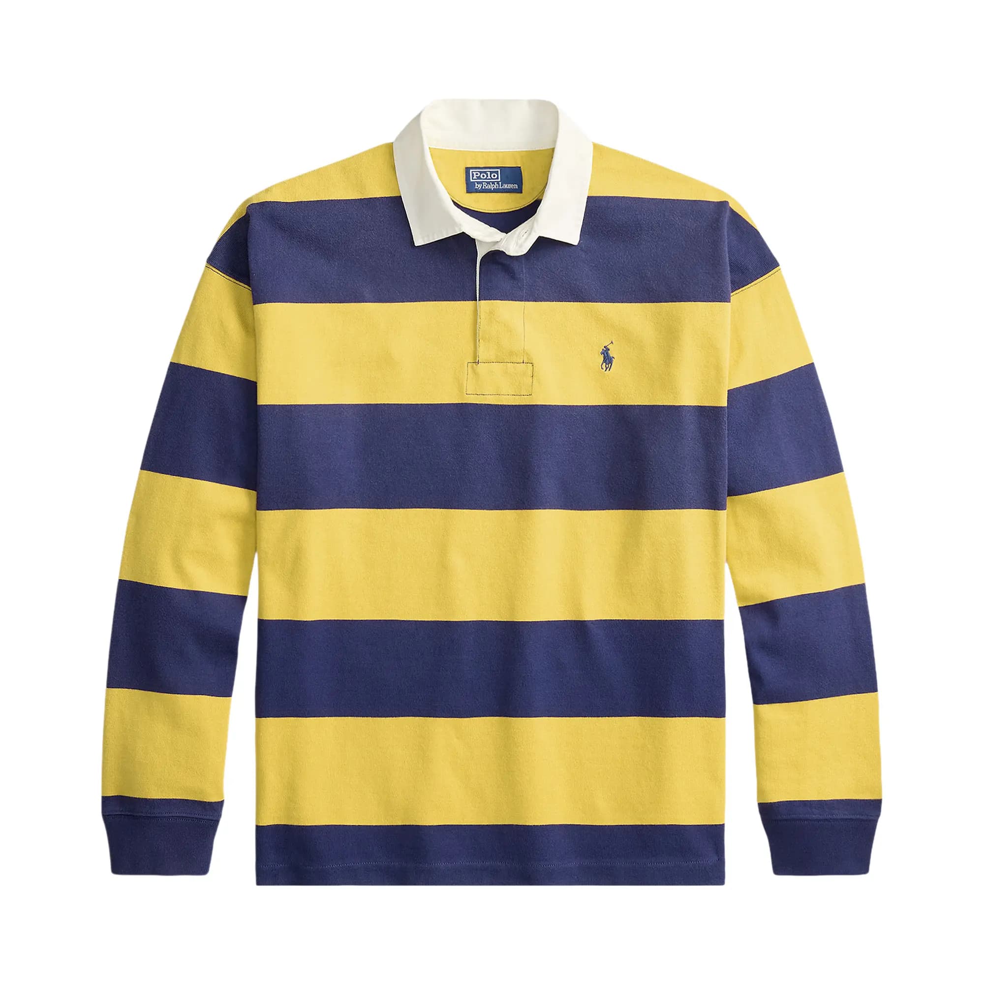 Polo Ralph Lauren Shirt 'Cllgte Ylw/Drk Cblt' by Polo Ralph Lauren