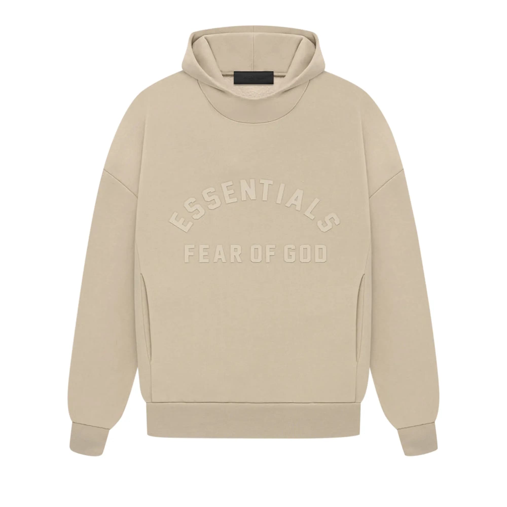 Fear of God Essentials Hoodie 'Dusty Beige' by Fear of God