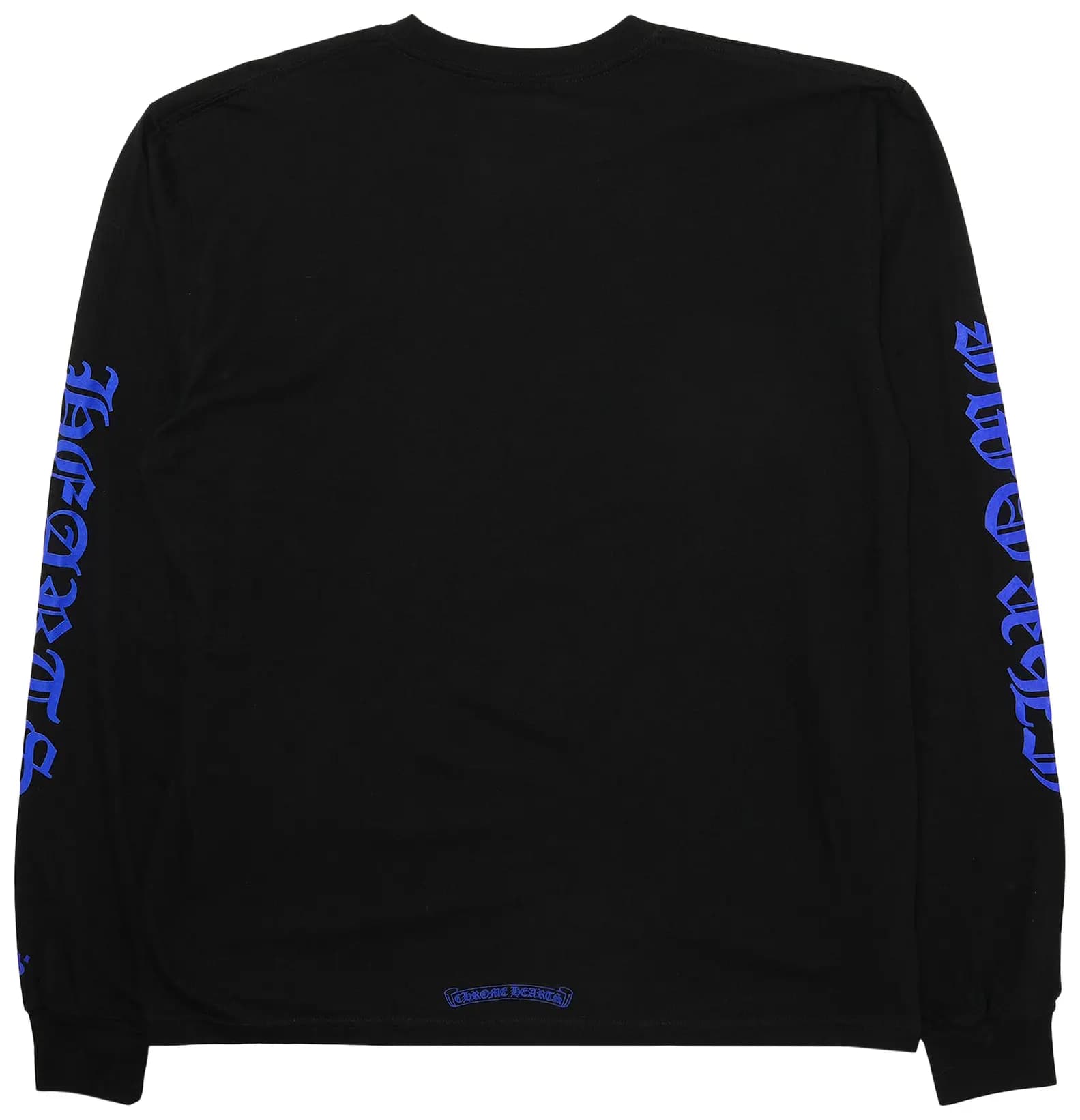 Chrome Hearts Neck Logo Long-Sleeve T-Shirt 'Black' 2