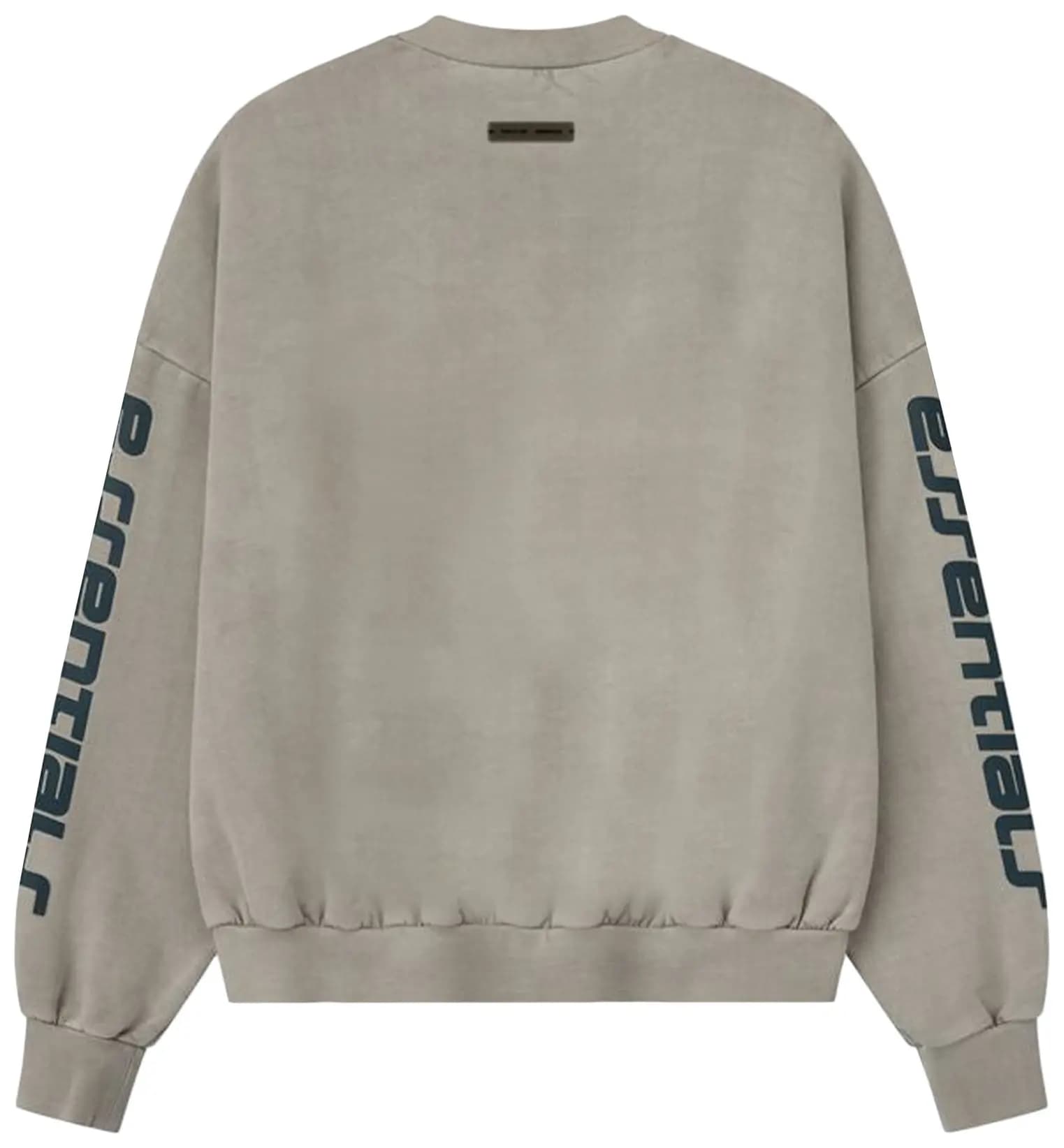 Fear of God Essentials Heavy Fleece Cropped Relaxed Sweatshirt 'Smoke Grey' 2
