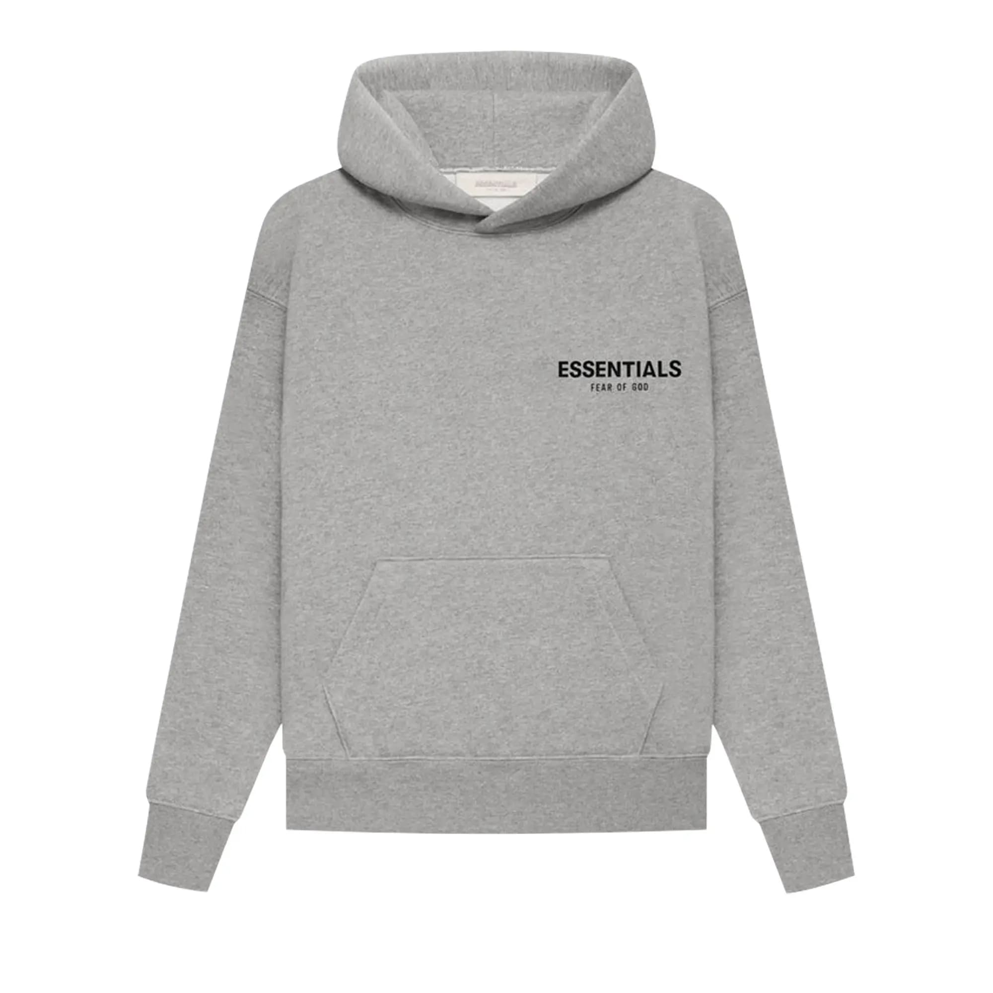 Fear of God Essentials Kids Hoodie 'Dark Oatmeal' by Fear of God