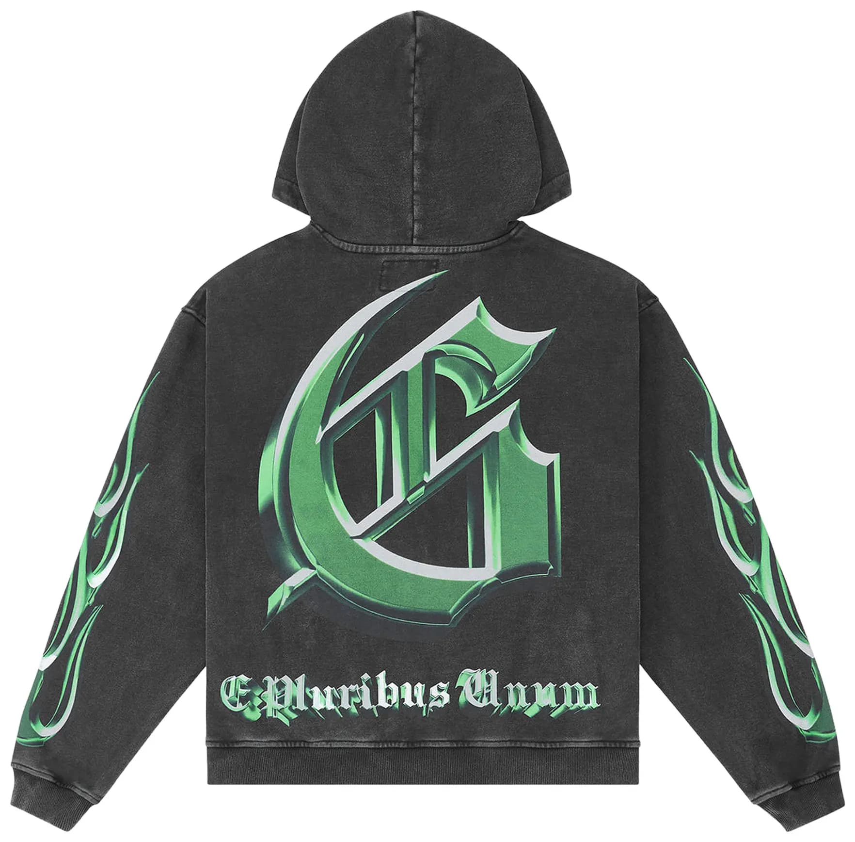 Godspeed Overstimulation 2025 Hoodie 'Black Wash' 2