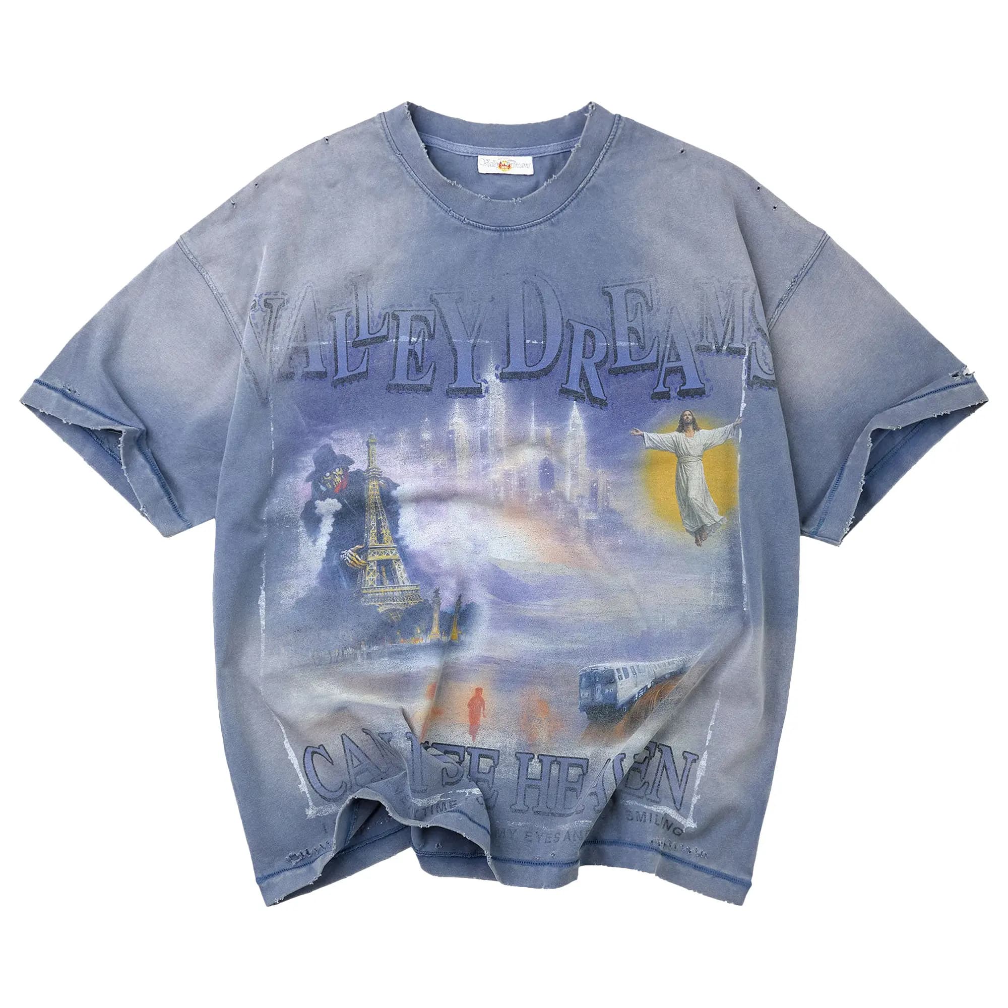 Vale Forever Can I See Heaven Tee 'Blue' by Vale Forever