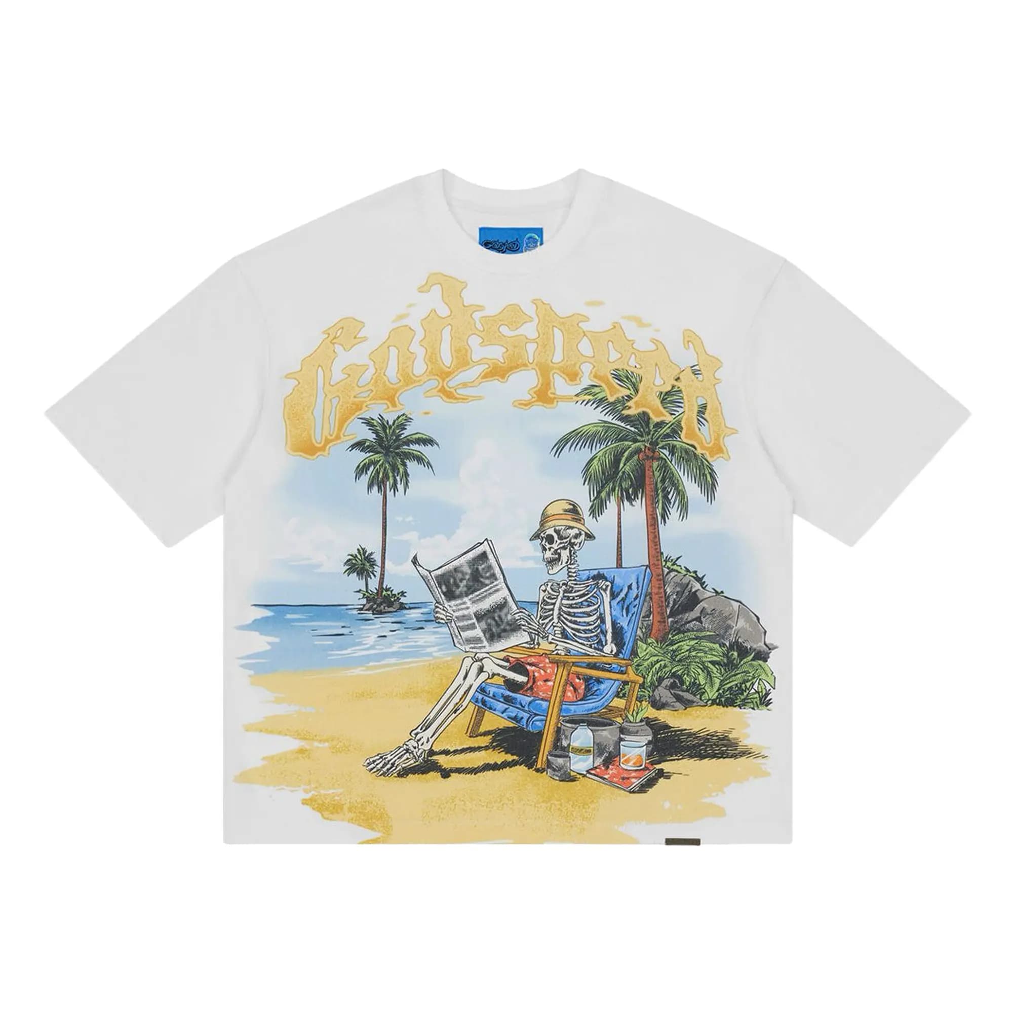 Godspeed Skeleton Beach II Tee 'White' by Godspeed