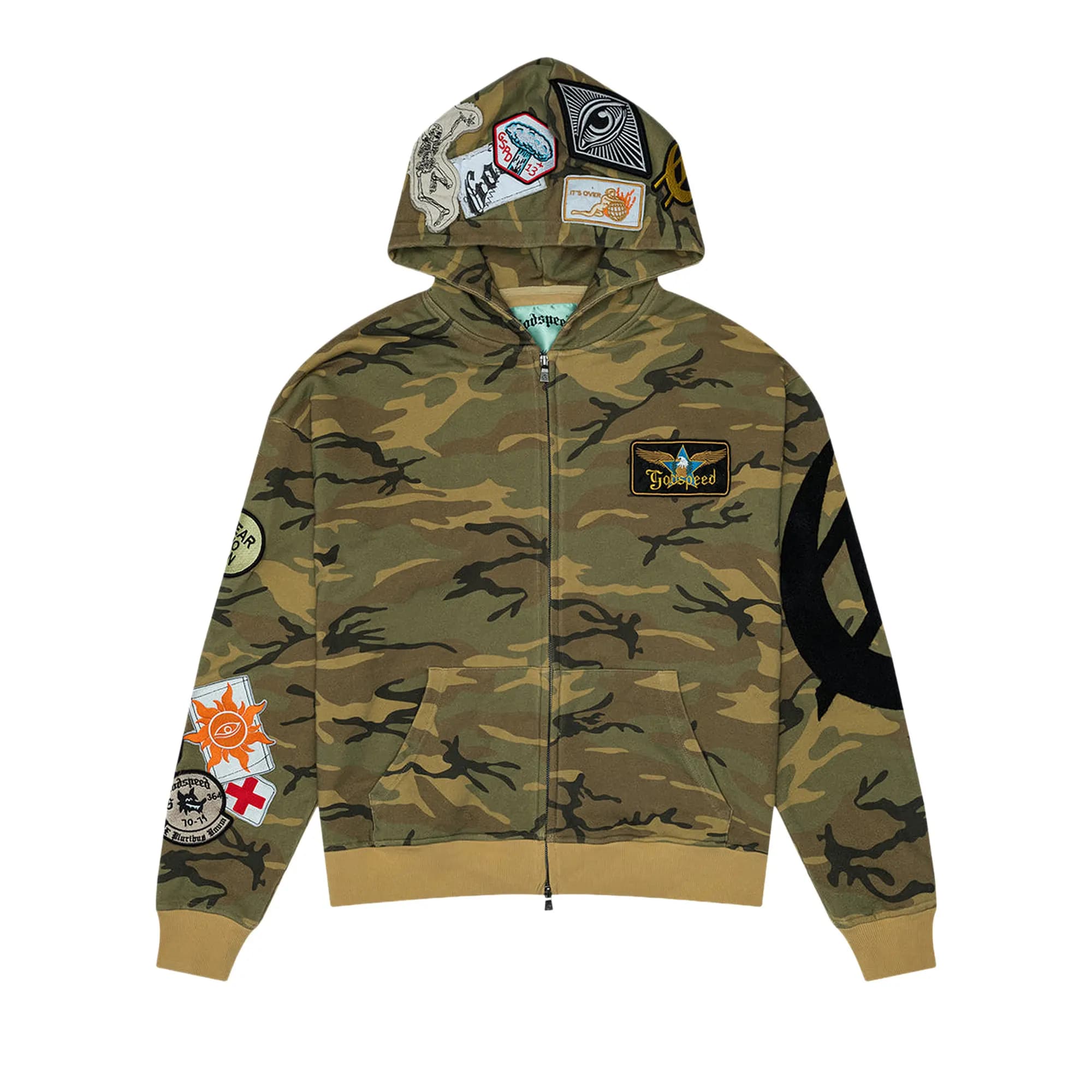 Godspeed Squadron Hoodie 'Camo' by Godspeed