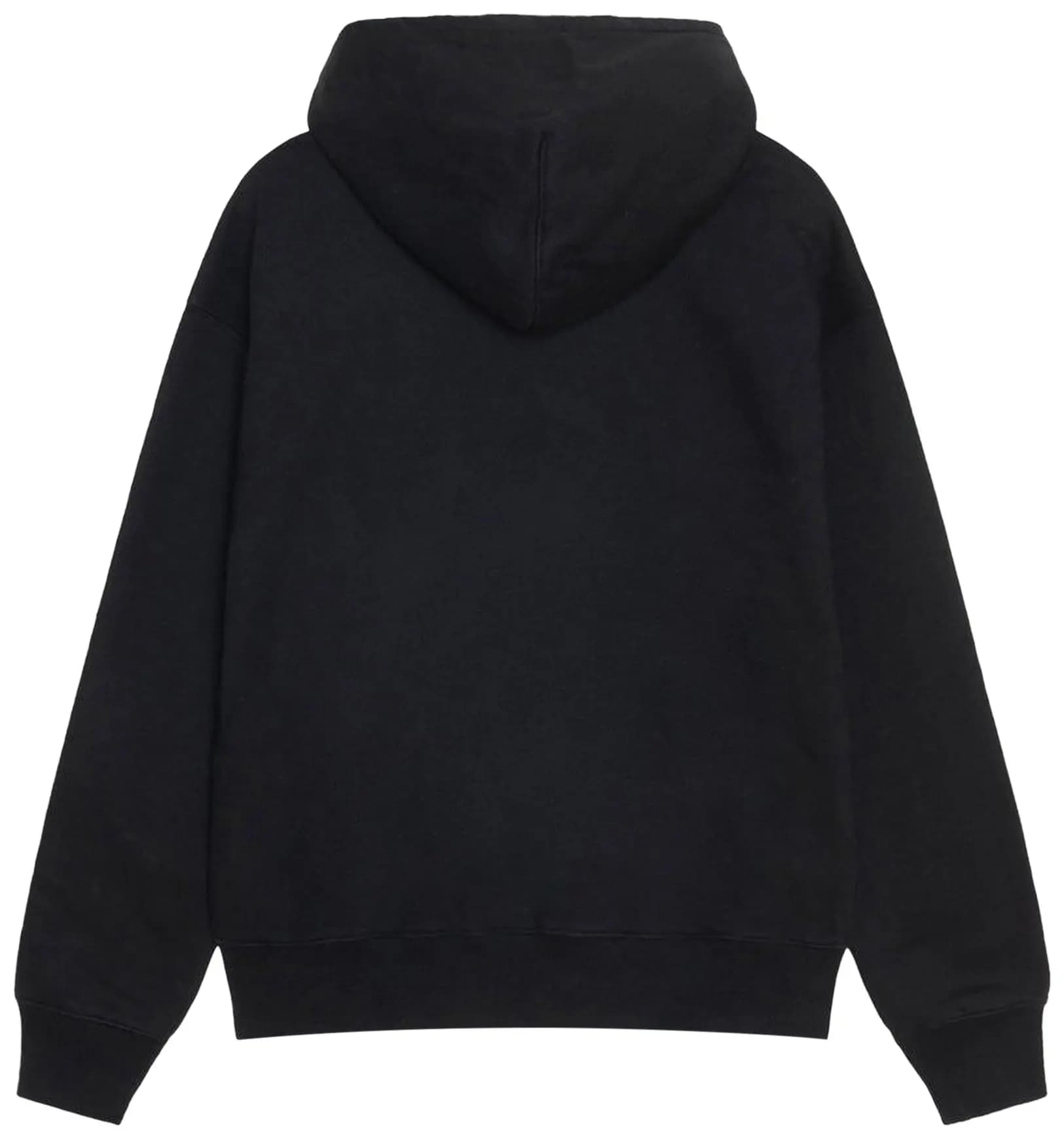 Stussy x Nike Stone Washed Fleece Zip Hoodie 'Black' 2