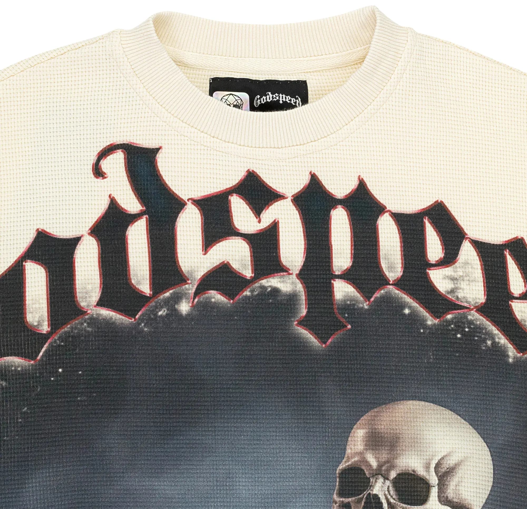 Godspeed Black Monday Thermal Long-Sleeve T-Shirt 'Bone' 3