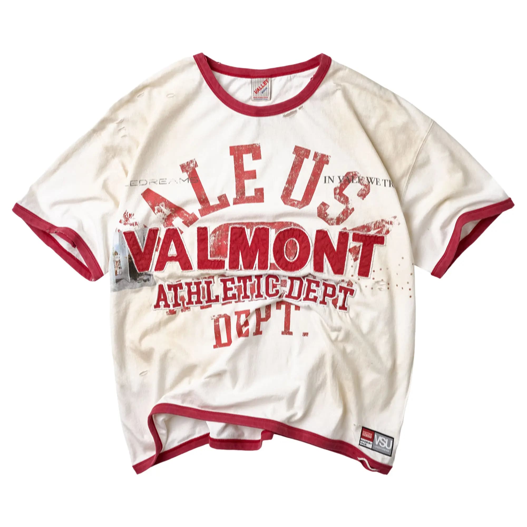 Vale Forever Valmont Ringer Tee 'White' by Vale Forever