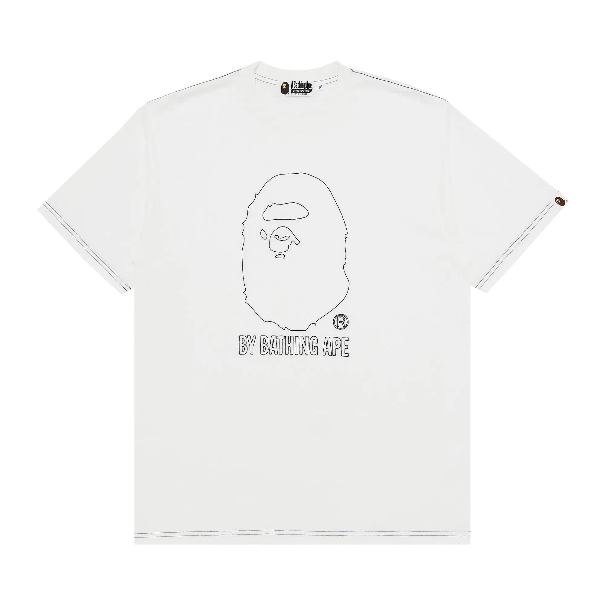 GOAT Exclusive BAPE Contrast Stitching Relaxed Fit Tee by BAPE