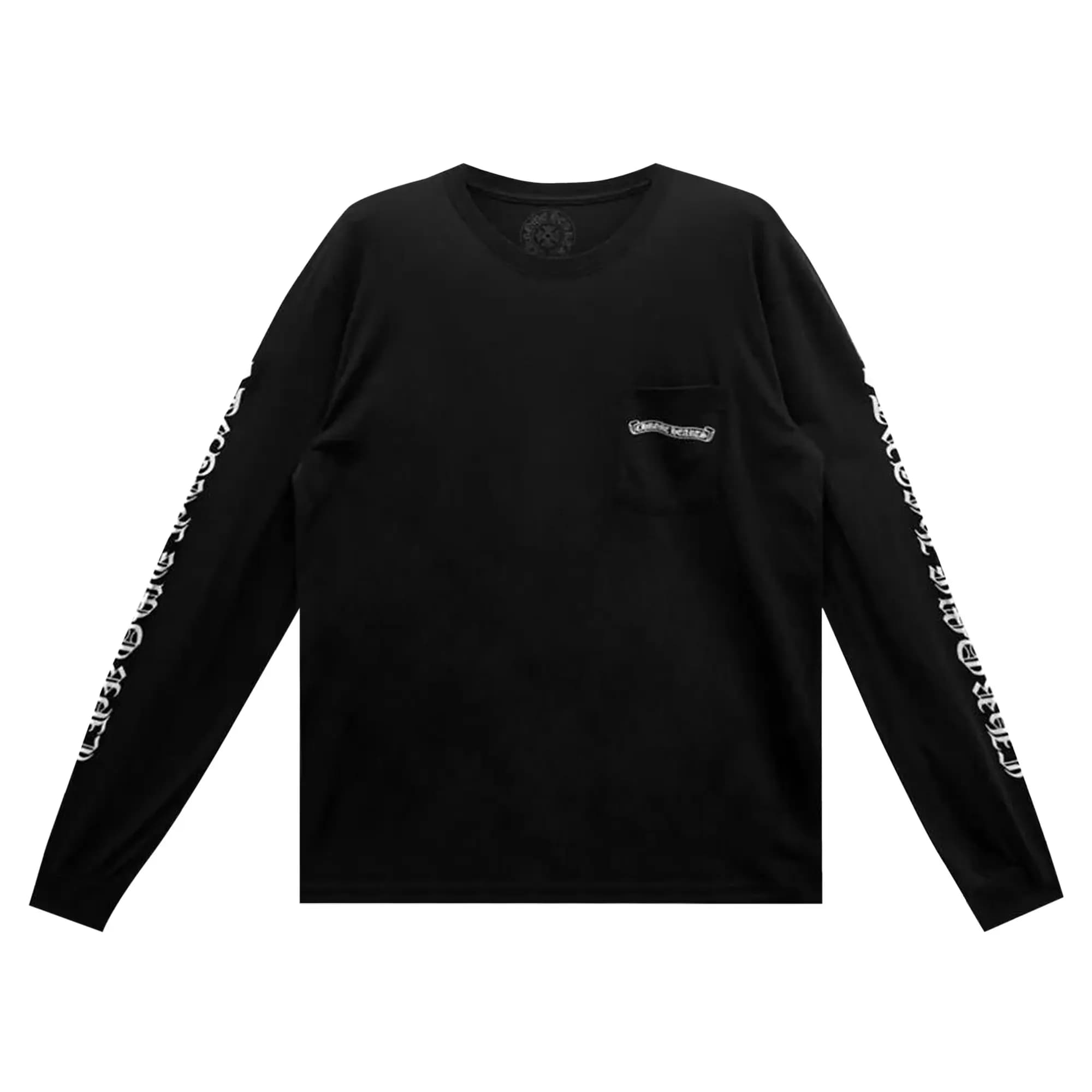 Chrome Hearts Stadium Scroll Long-Sleeve T-Shirt 'Black' by Chrome Hearts