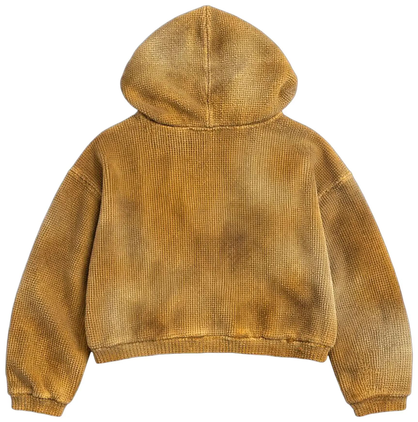 GV Gallery Waffle Thermal Zip Up 'Mustard' 2