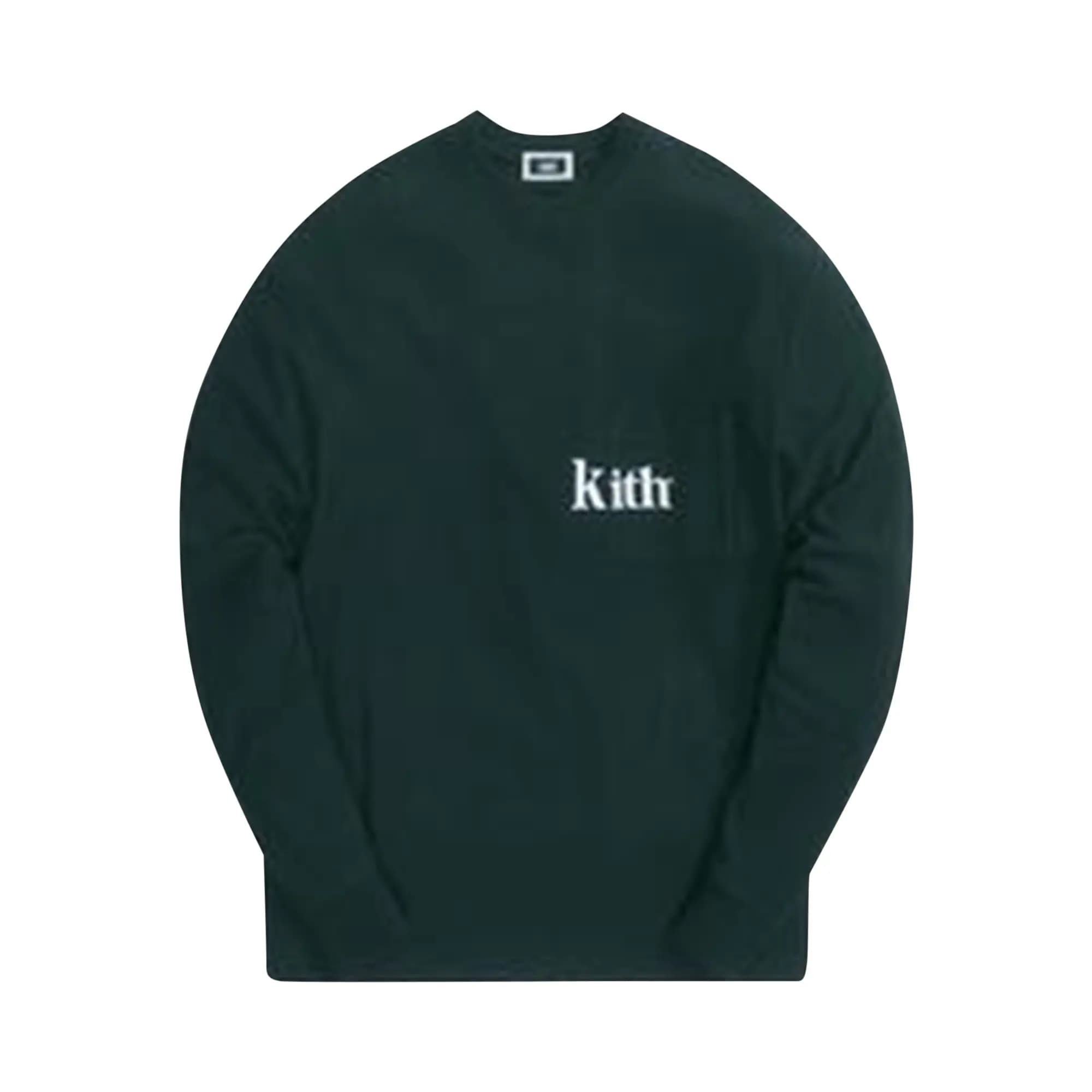 Kith Long-Sleeve Quinn Tee 'Stadium' by Kith