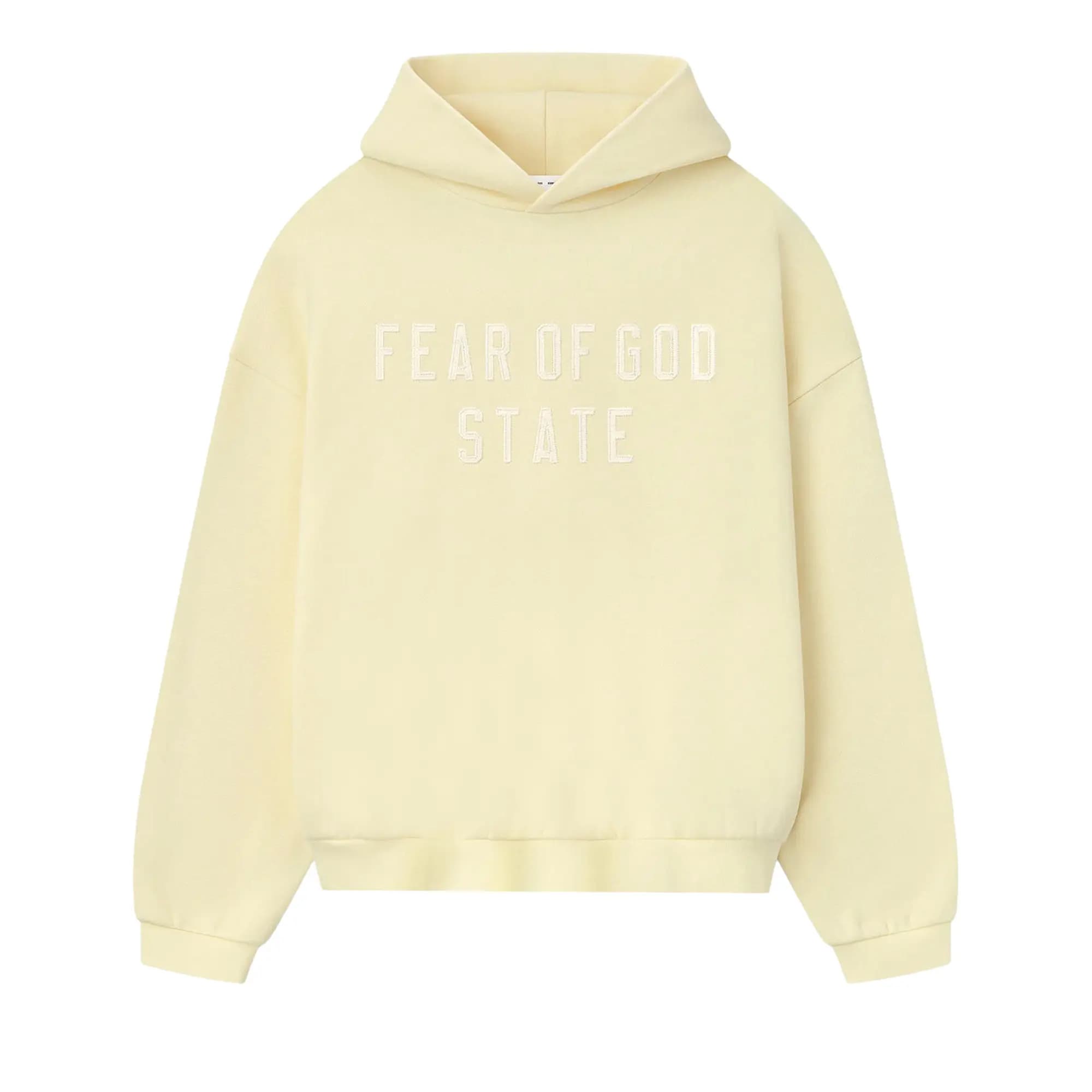 Fear of God Essentials 90s Hoodie 'Garden Yellow' by Fear of God