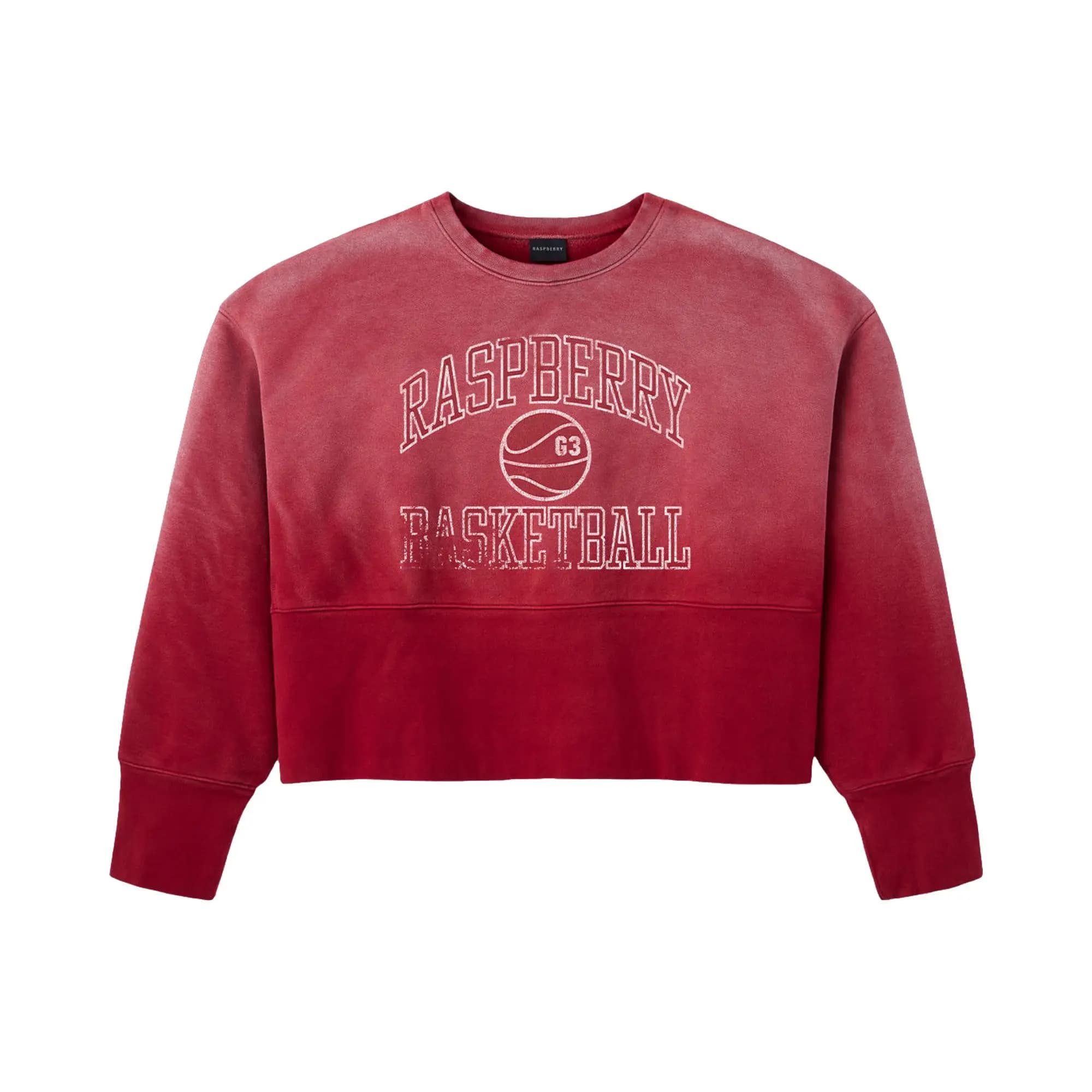 GV Gallery BBall Crewneck 'Washed Red' by GV Gallery