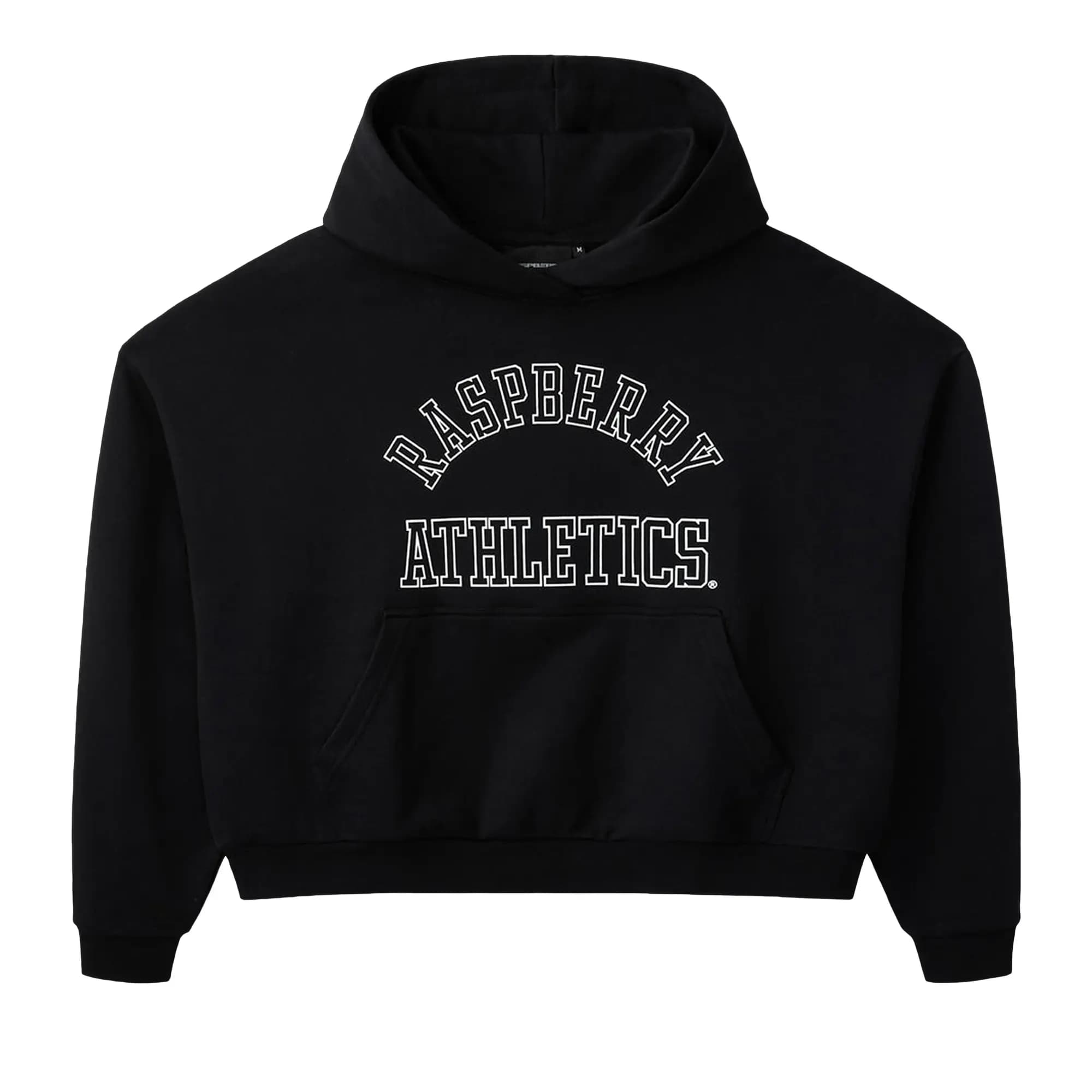 GV Gallery Raspberry Athletics Hoodie 'Black' by GV Gallery