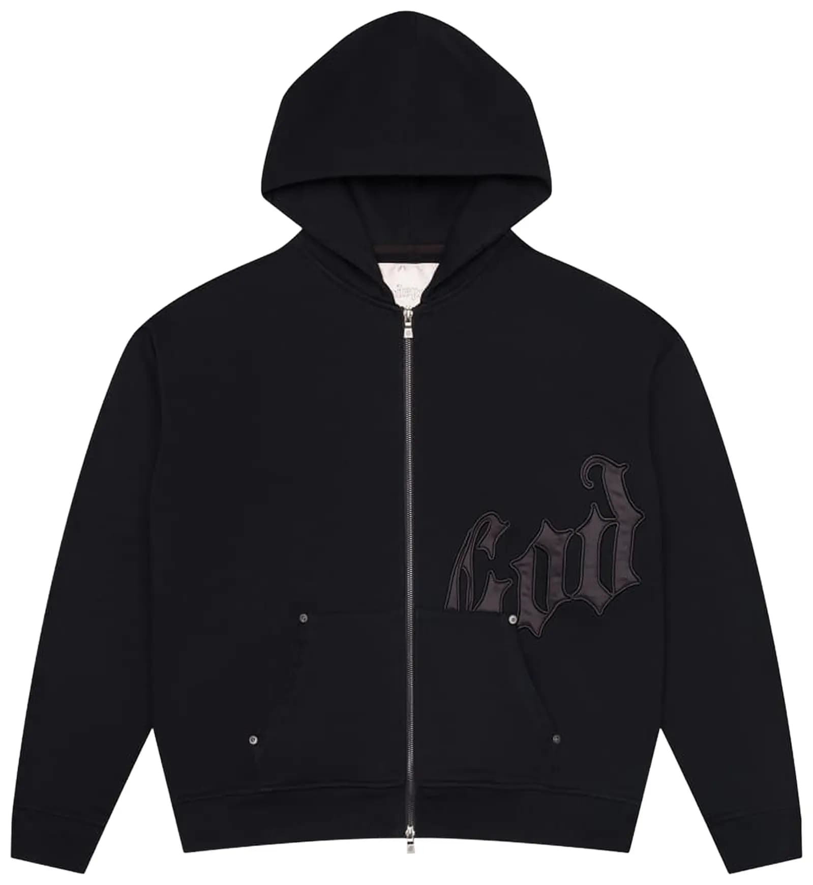 Godspeed OG Logo Sweatsuit V2 'Black Satin' 2
