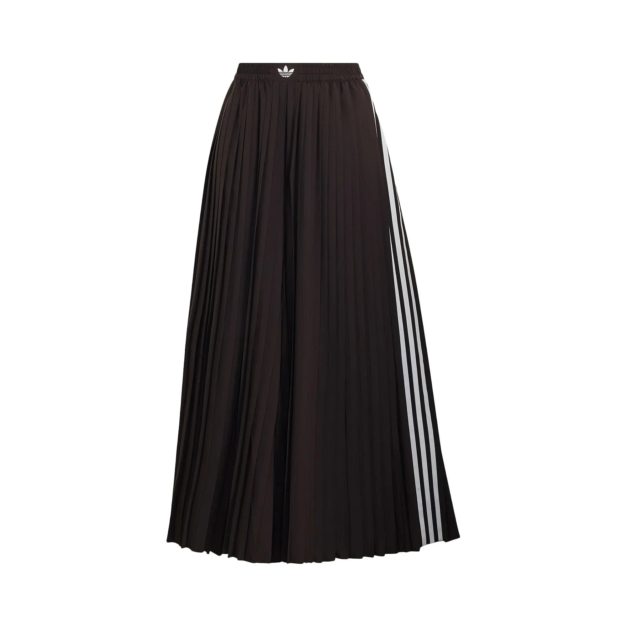 Adidas Plisse 3s Track Pants 'Brown' by Adidas
