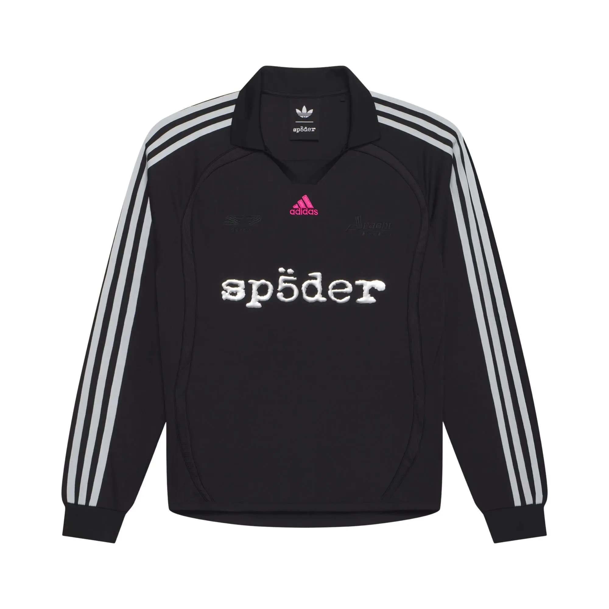 Sp5der x Adidas Jersey 'Black' by SP5DER