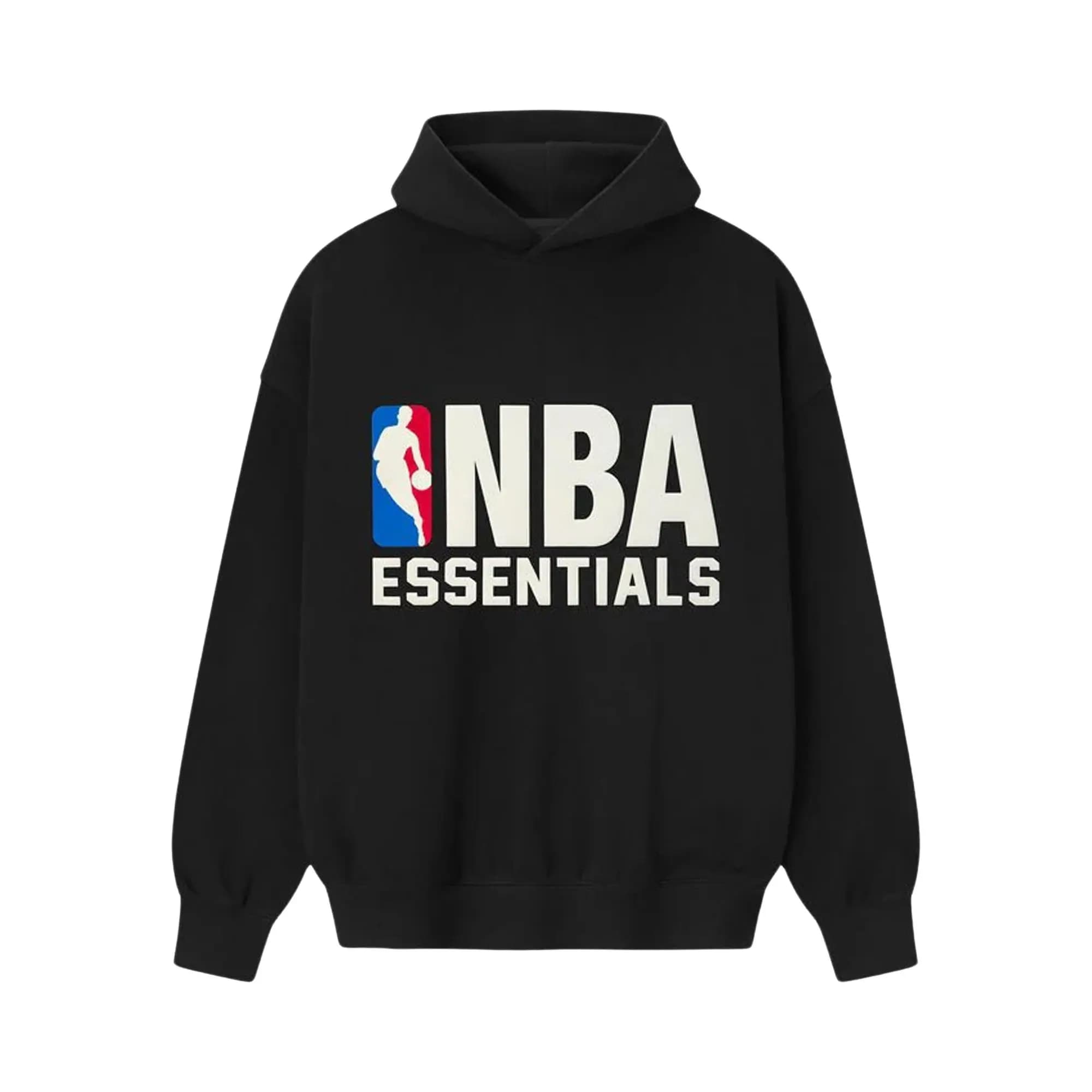 Fear of God Essentials x NBA Sports Fit Hoodie 'Black' by Fear Of God Essentials