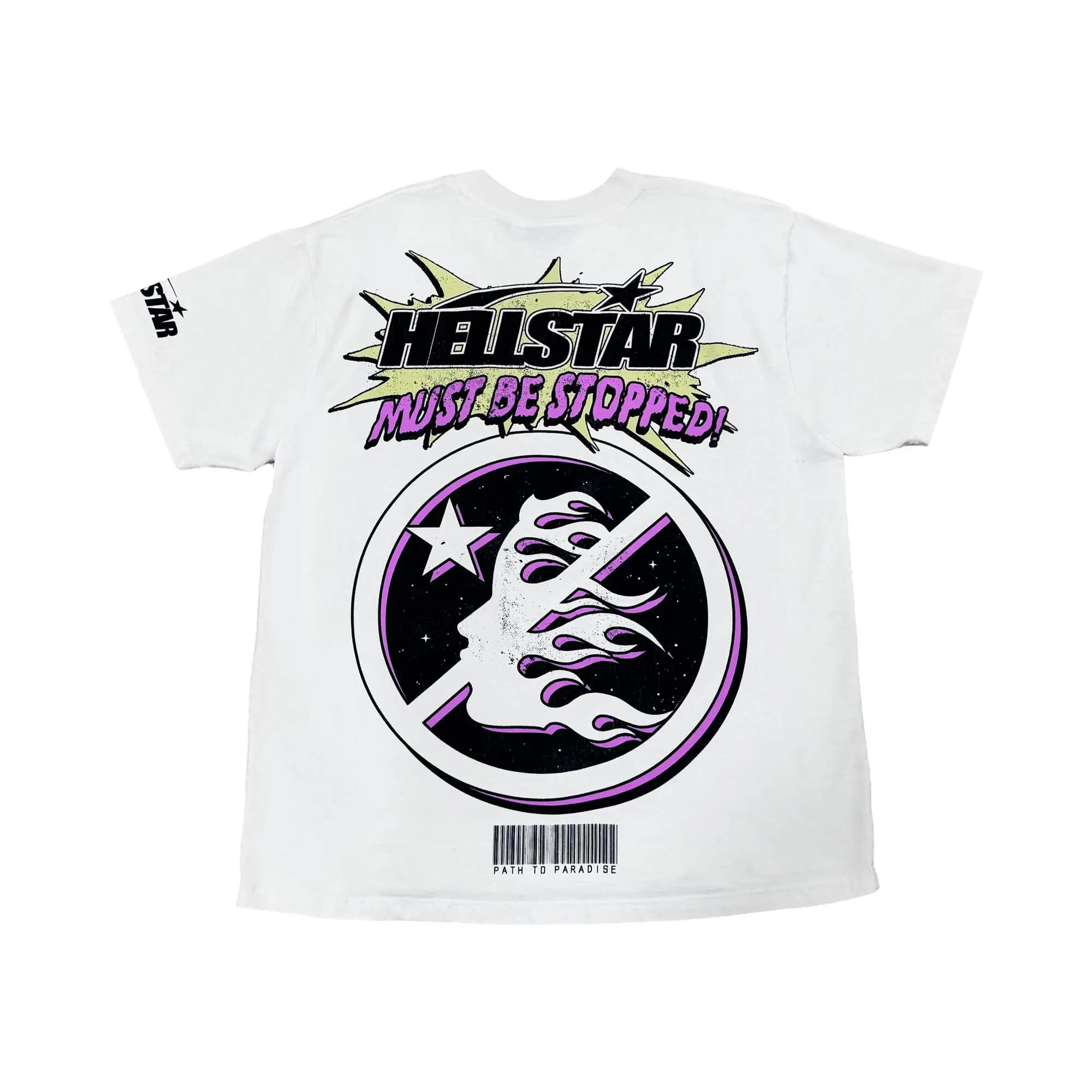 Hellstar Greatest Hits Breaking News T-Shirt 'White' 2