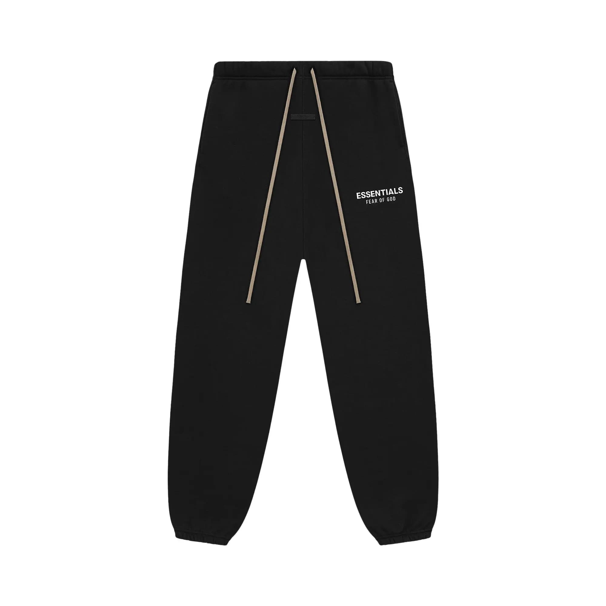 Fear of God Essentials Fleece Essential Sweatpant 'Black' by Fear of God