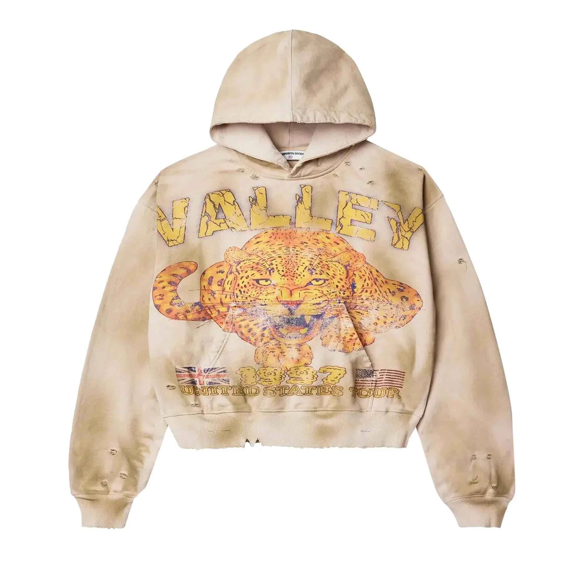 Vale Forever Cheetah Pullover Hoodie 'Tan' by Vale Forever