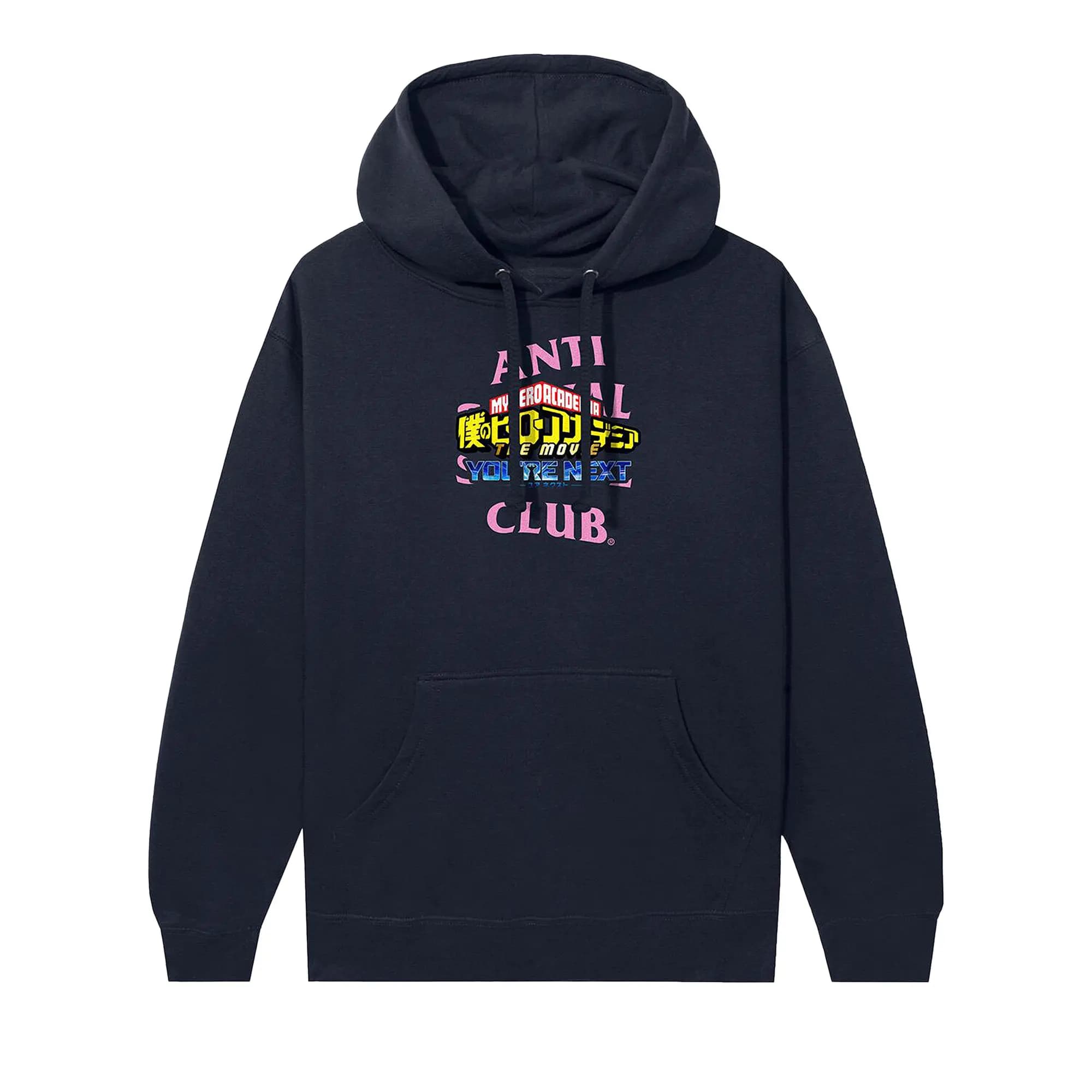 Anti Social Social Club Dark Might Hoodie 'Slate Blue' by Anti Social Social Club