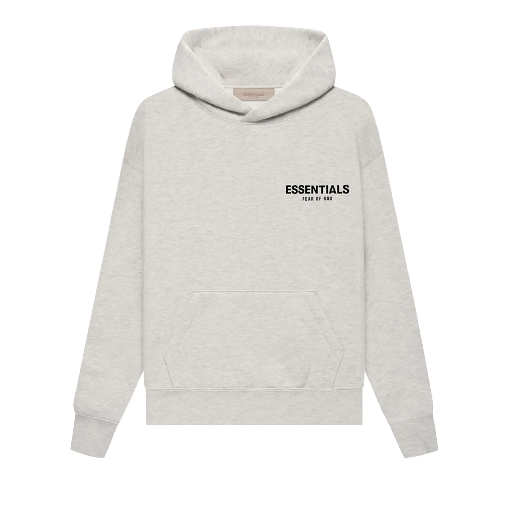 Fear of God Essentials Kids Essentials Hoodie 'Light Oatmeal' by Fear Of God Essentials