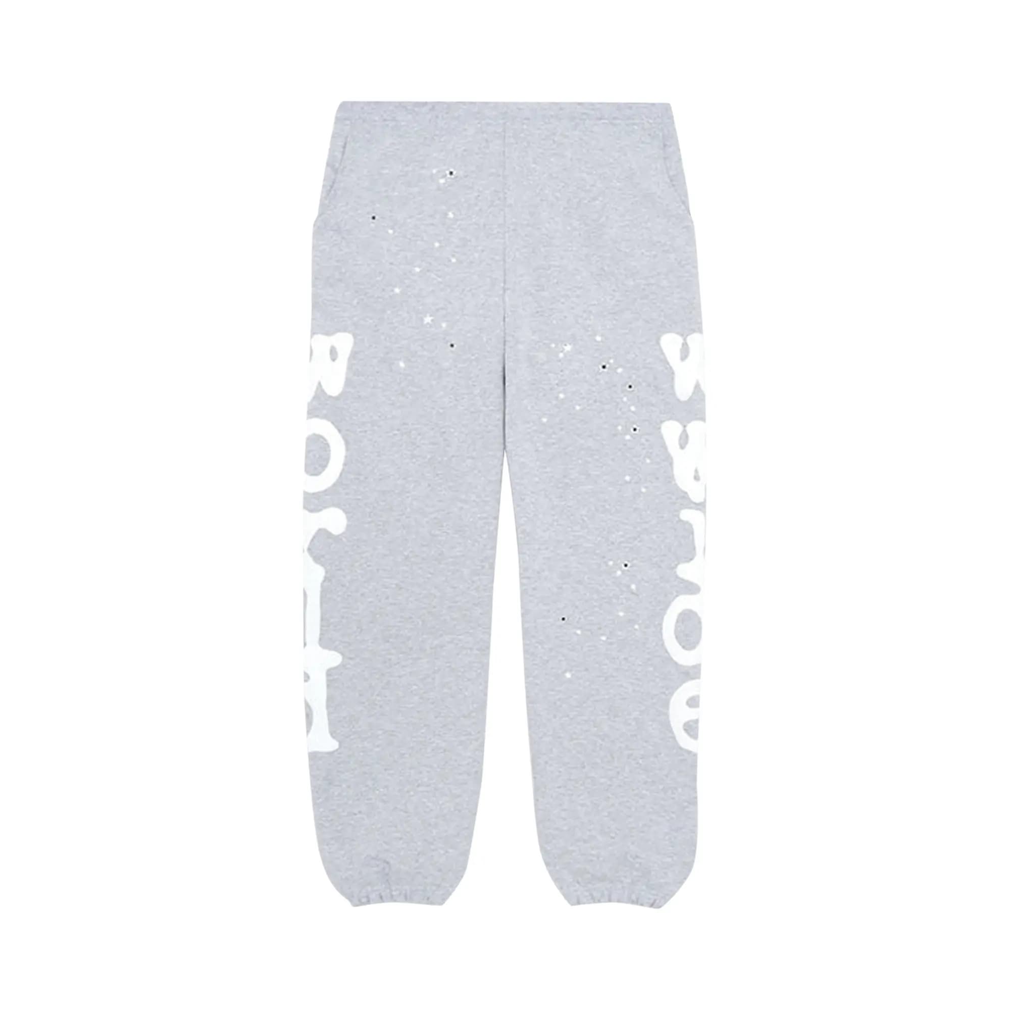 Sp5der Beluga Sweatpants 'Grey' by SP5DER