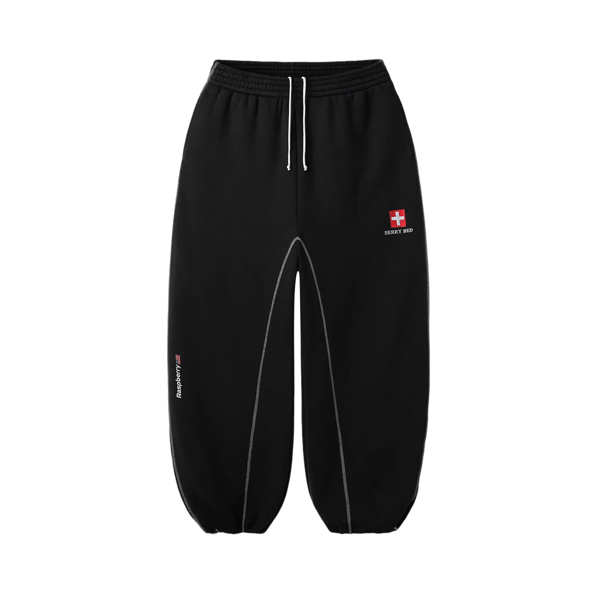 GV Gallery Berry Med Sweats 'Black' by GV Gallery