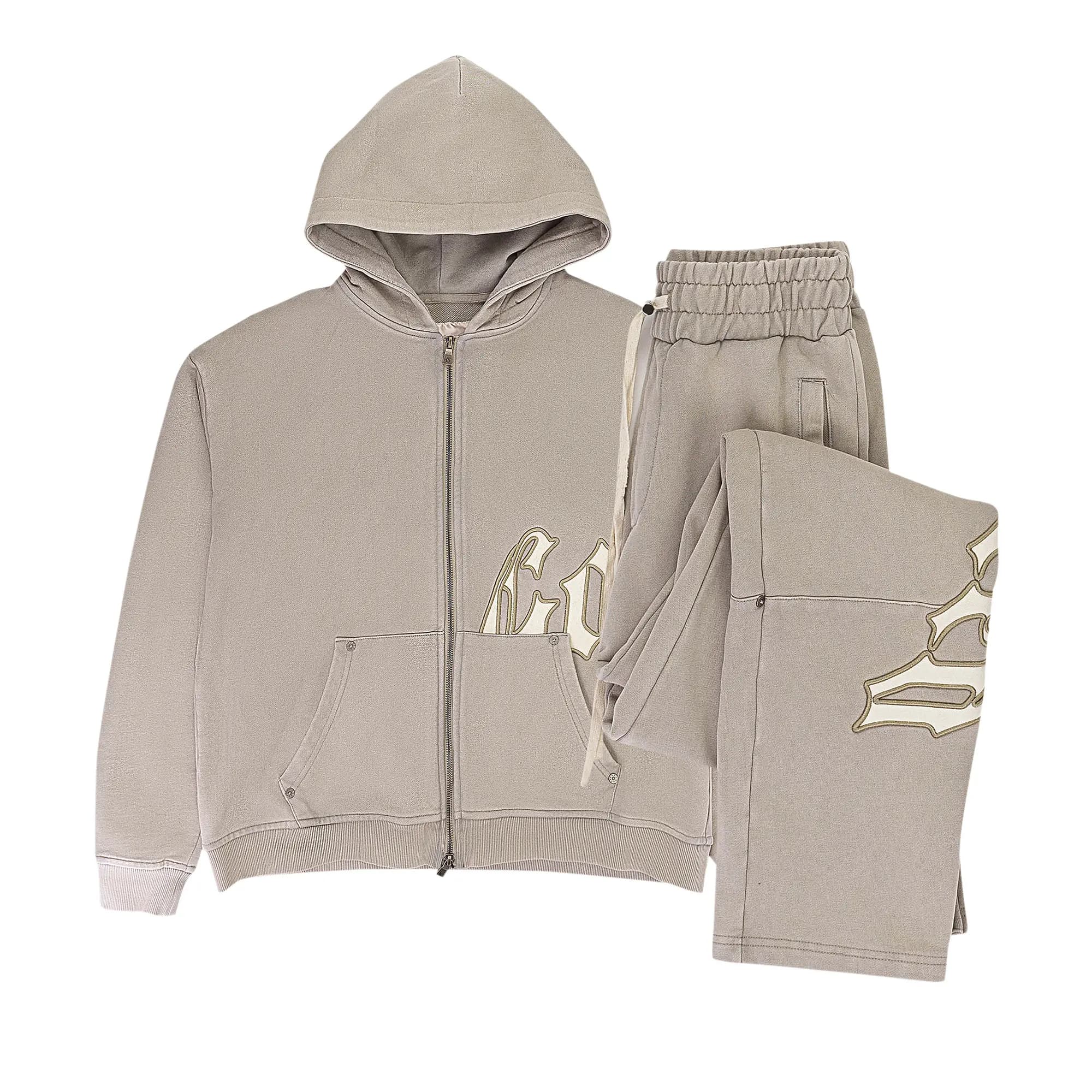Godspeed OG Logo V2 Sweatsuit 'Grey Wash' by Godspeed