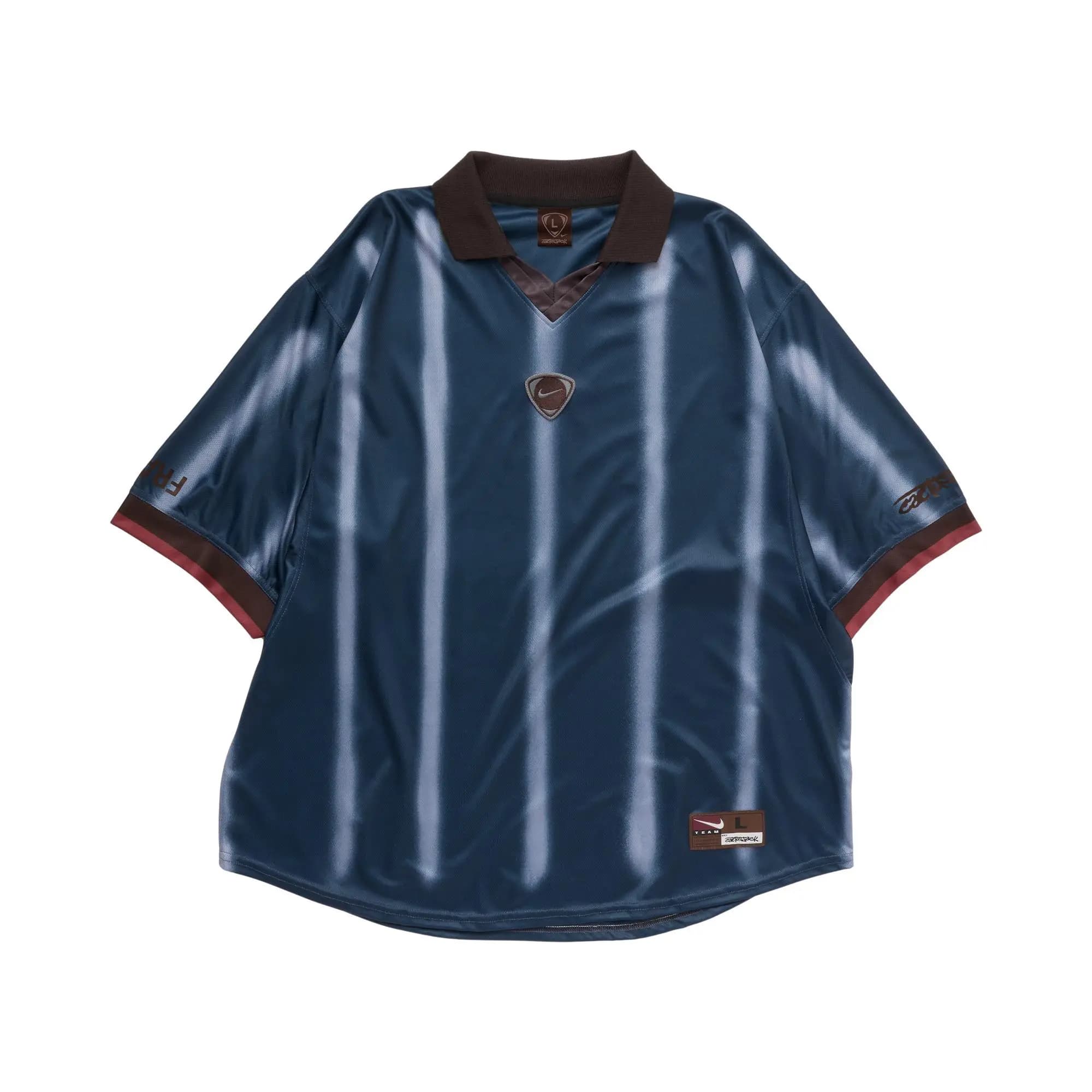 Cactus Jack by Travis Scott x Nike France Total 90 Retro Jersey 'Blue' by Nike