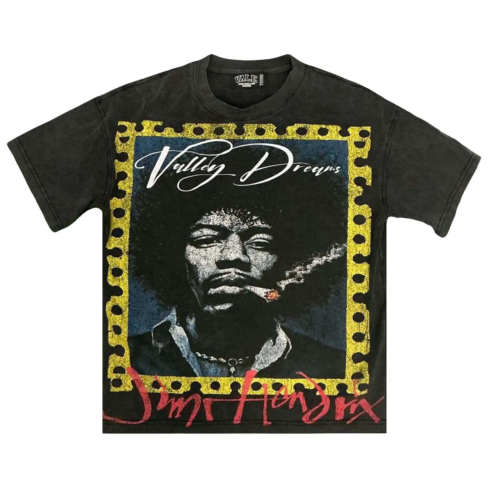 Vale Forever Jimi Hendrix Tee 'Black' by Vale Forever