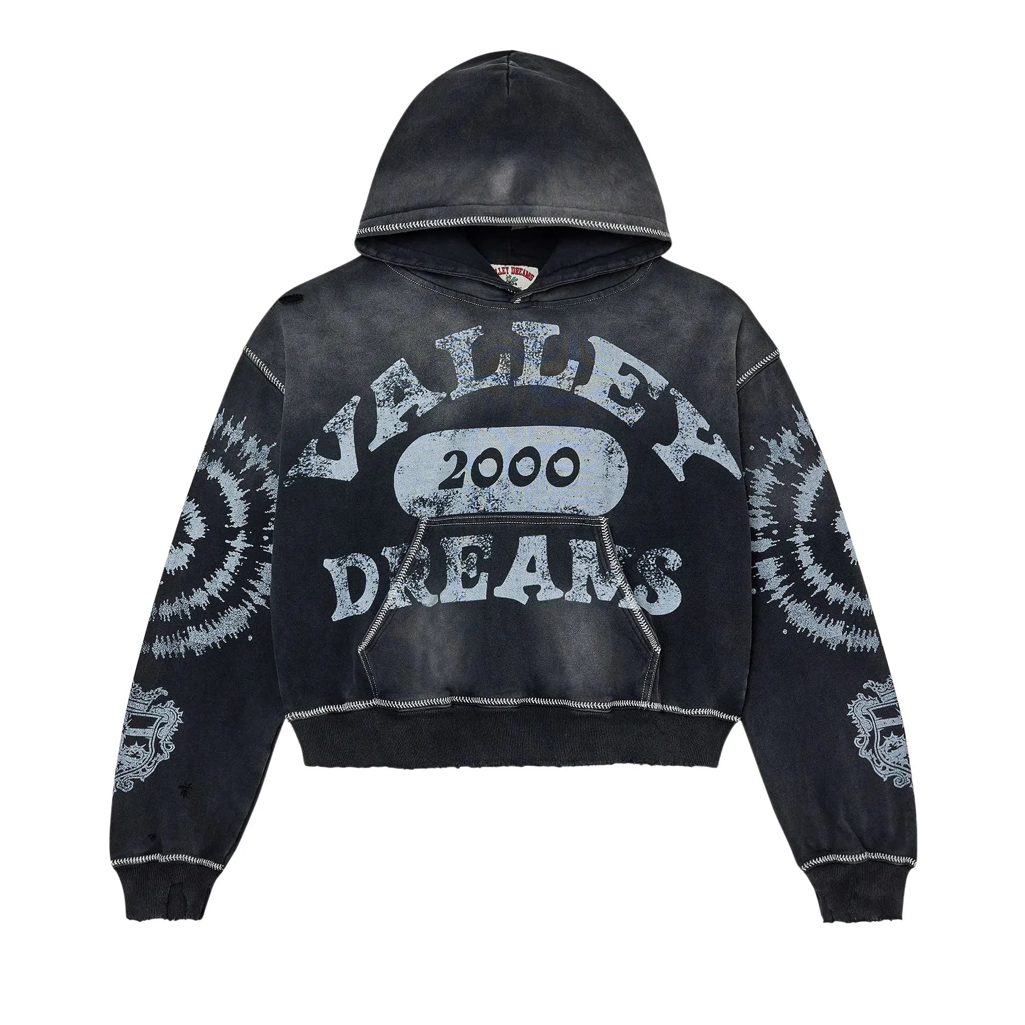 Vale Forever 2000 Spiral Pullover 'Black' by Vale Forever