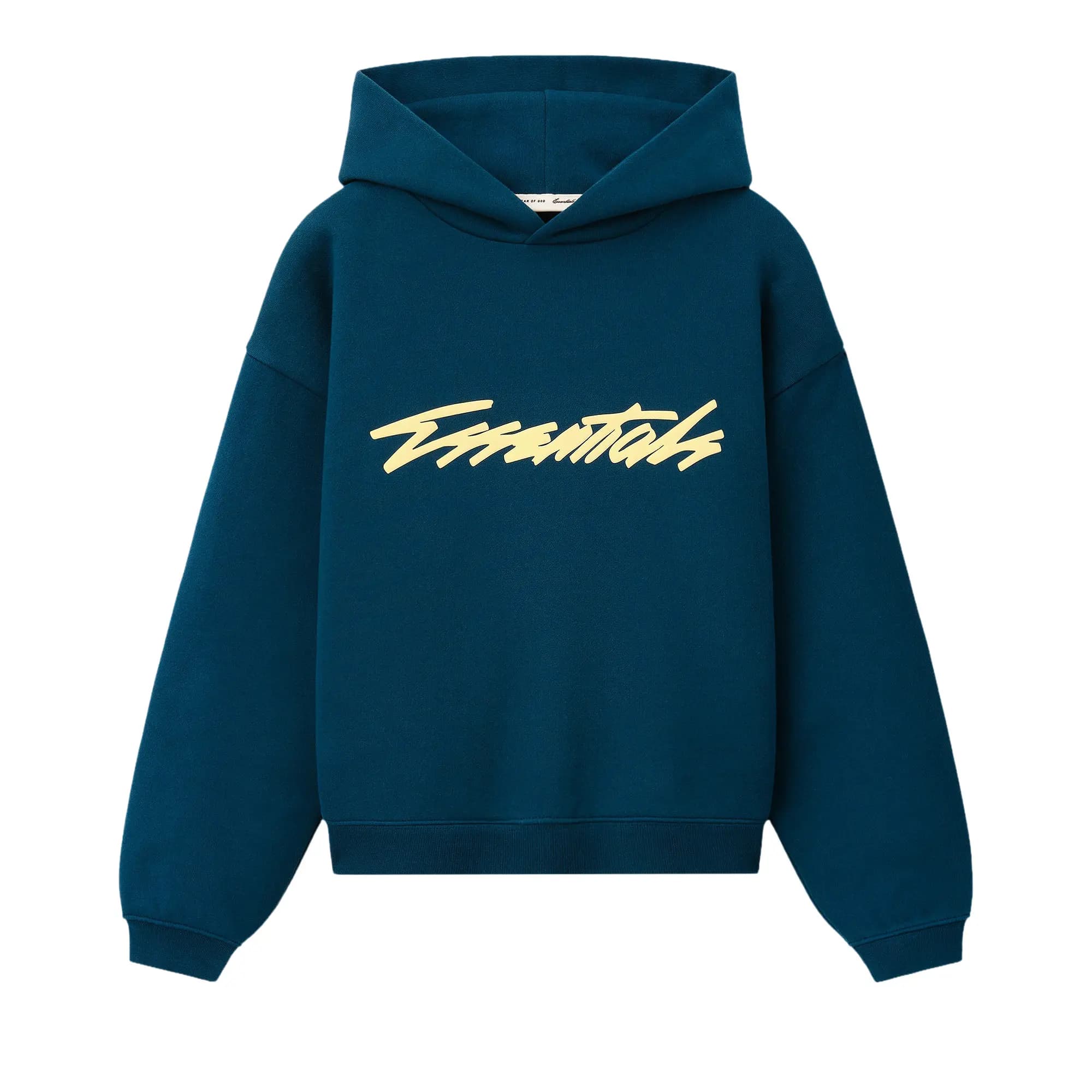 Fear of God Essentials Classic Raglan Hoodie 'Night Sea' by Fear Of God Essentials