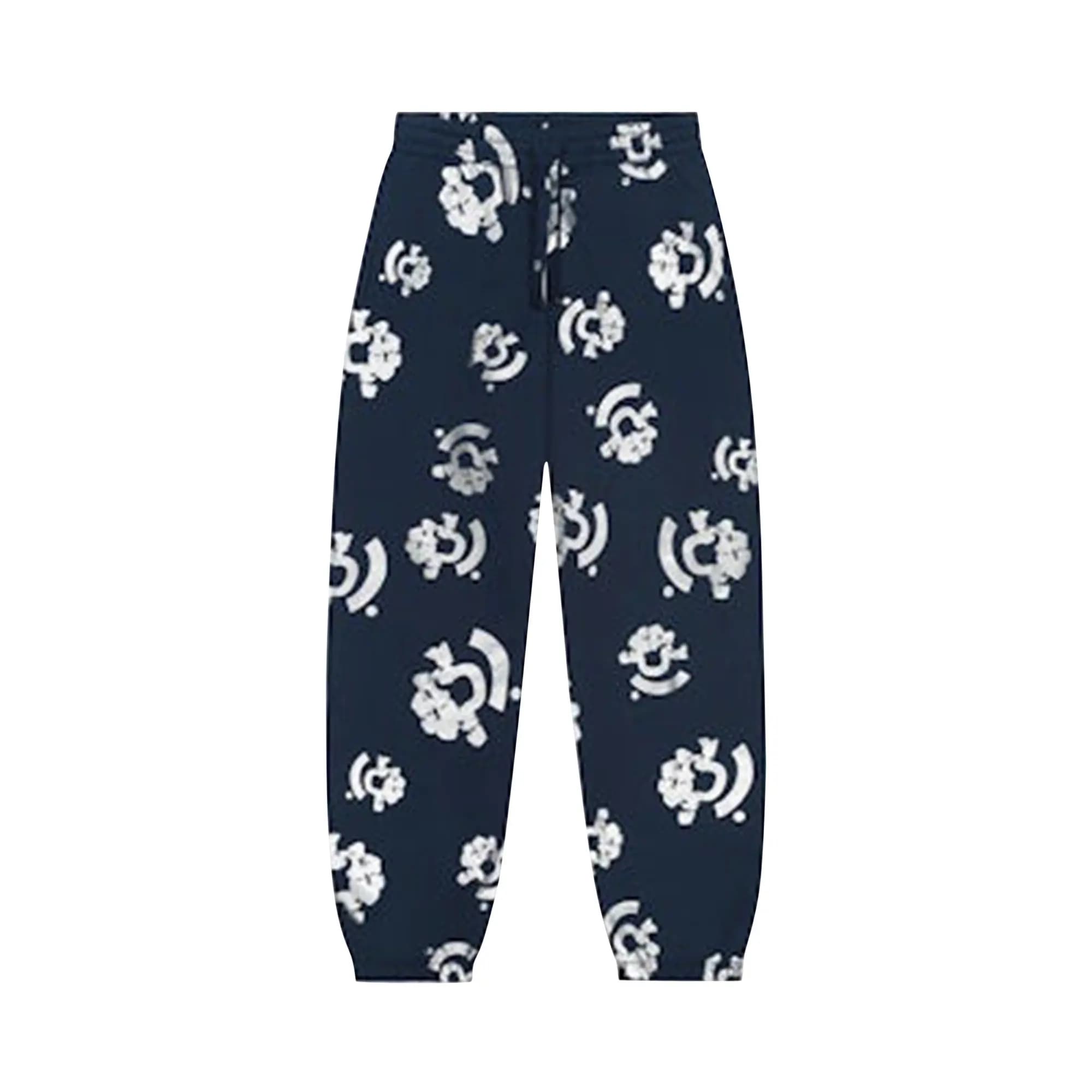 Denim Tears Bstroy Tears Sweatpants 'Blue' by Denim Tears