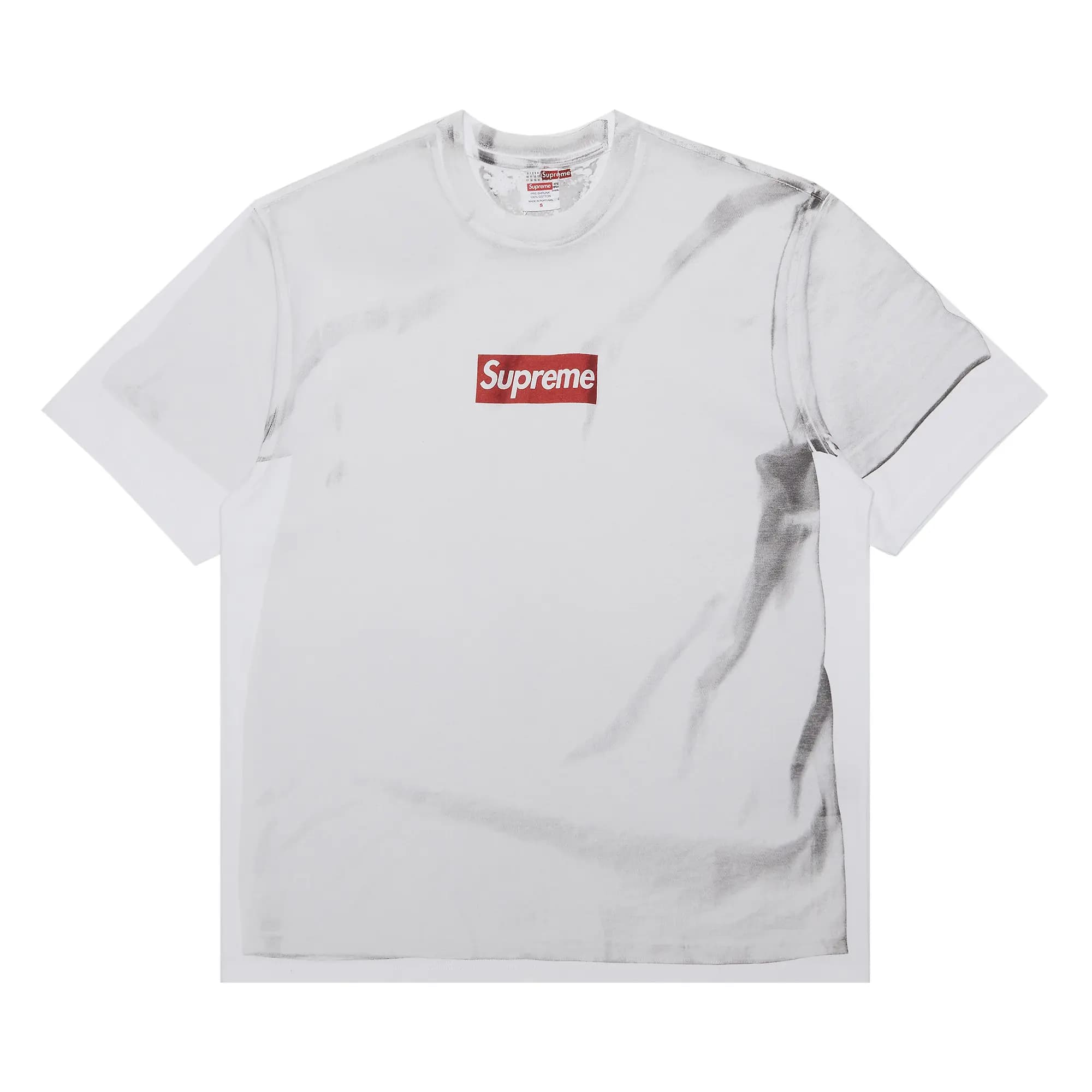 Supreme x MM6 Maison Margiela Box Logo Tee 'White' by Mm6 Maison Margiela
